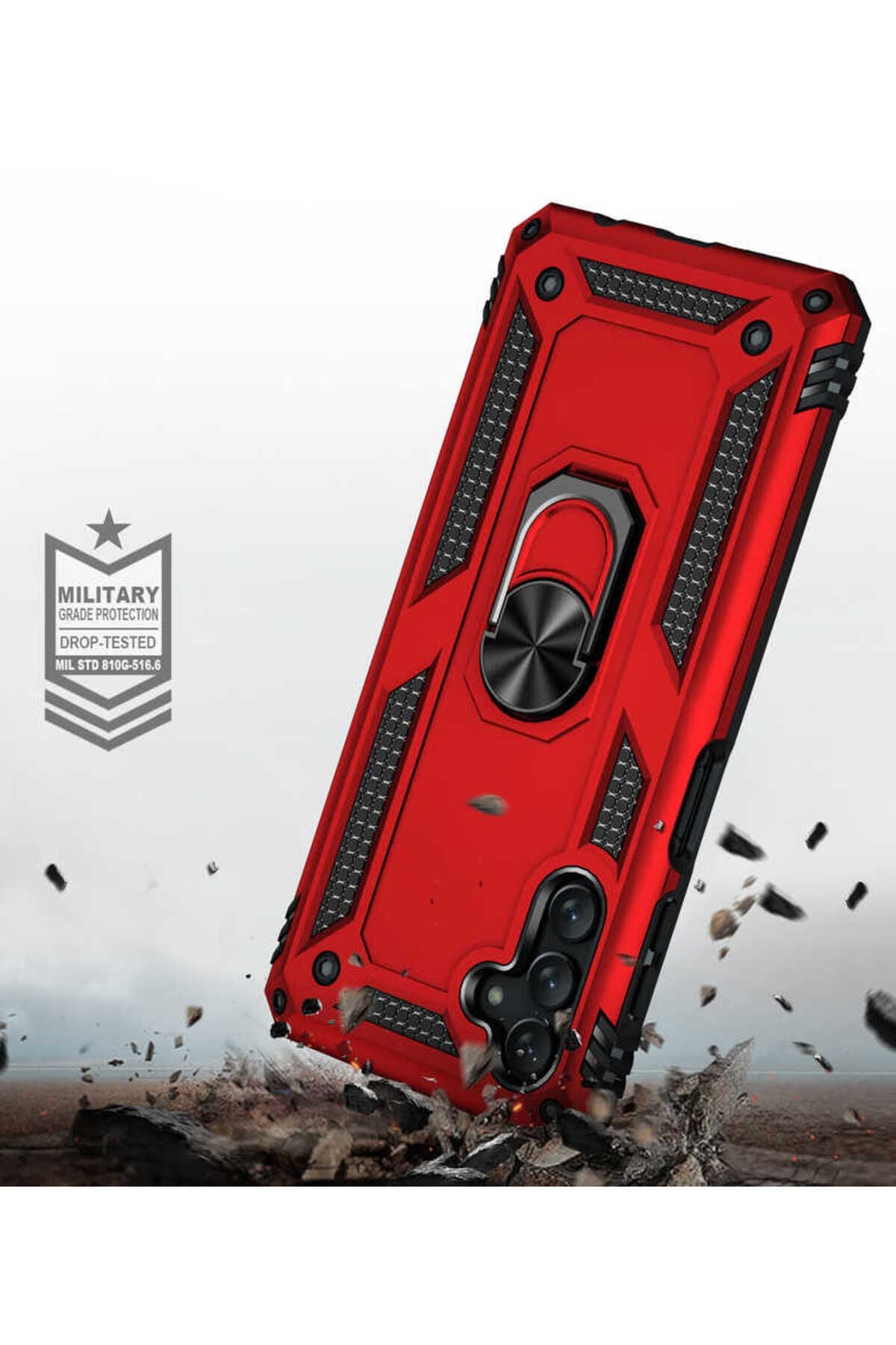 Galaxy A13 5G Kılıf RNTC Vega Kapak - Rose Gold