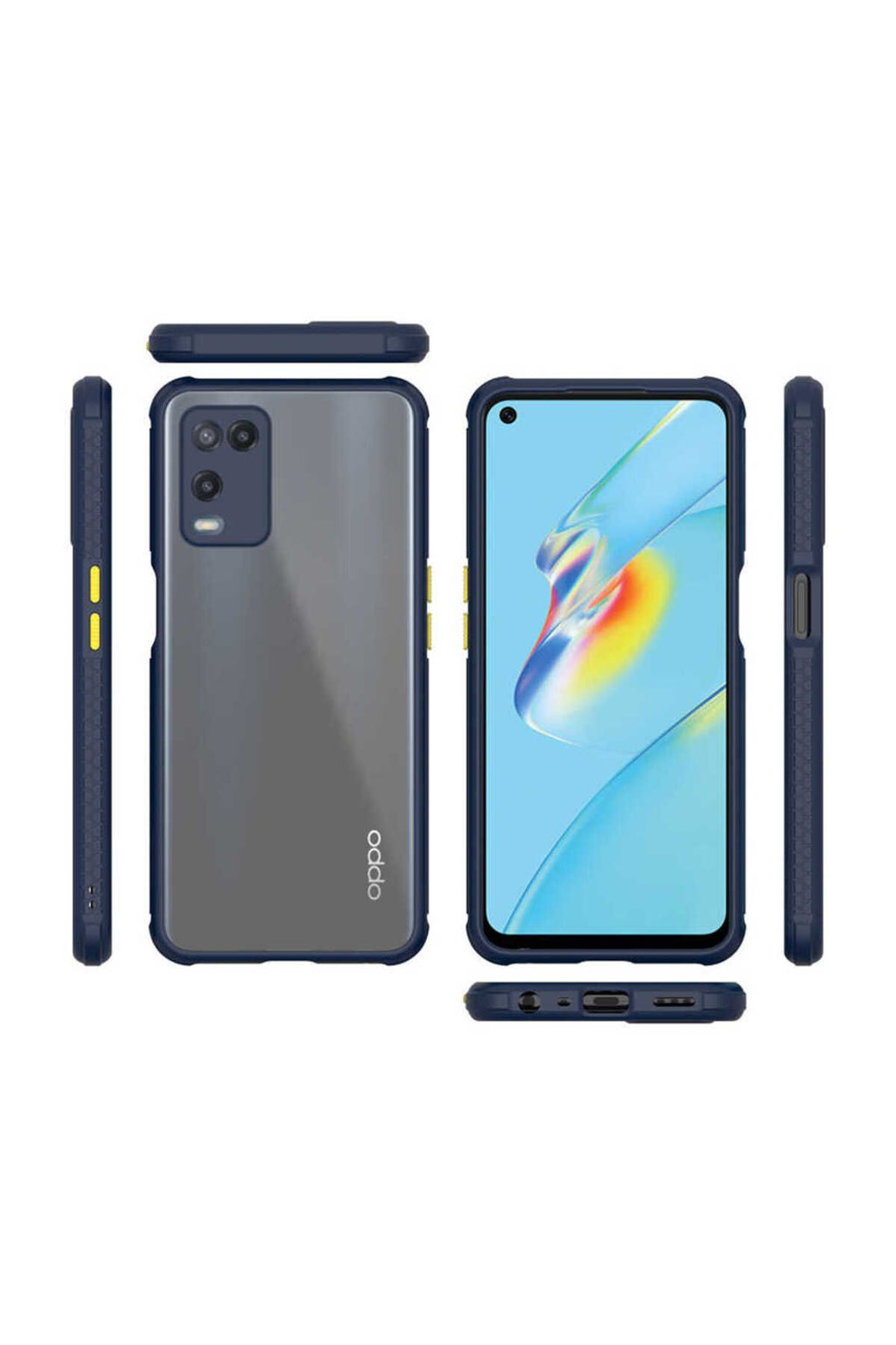 A54 4G Kılıf TKNR Kaff Kapak - Siyah
