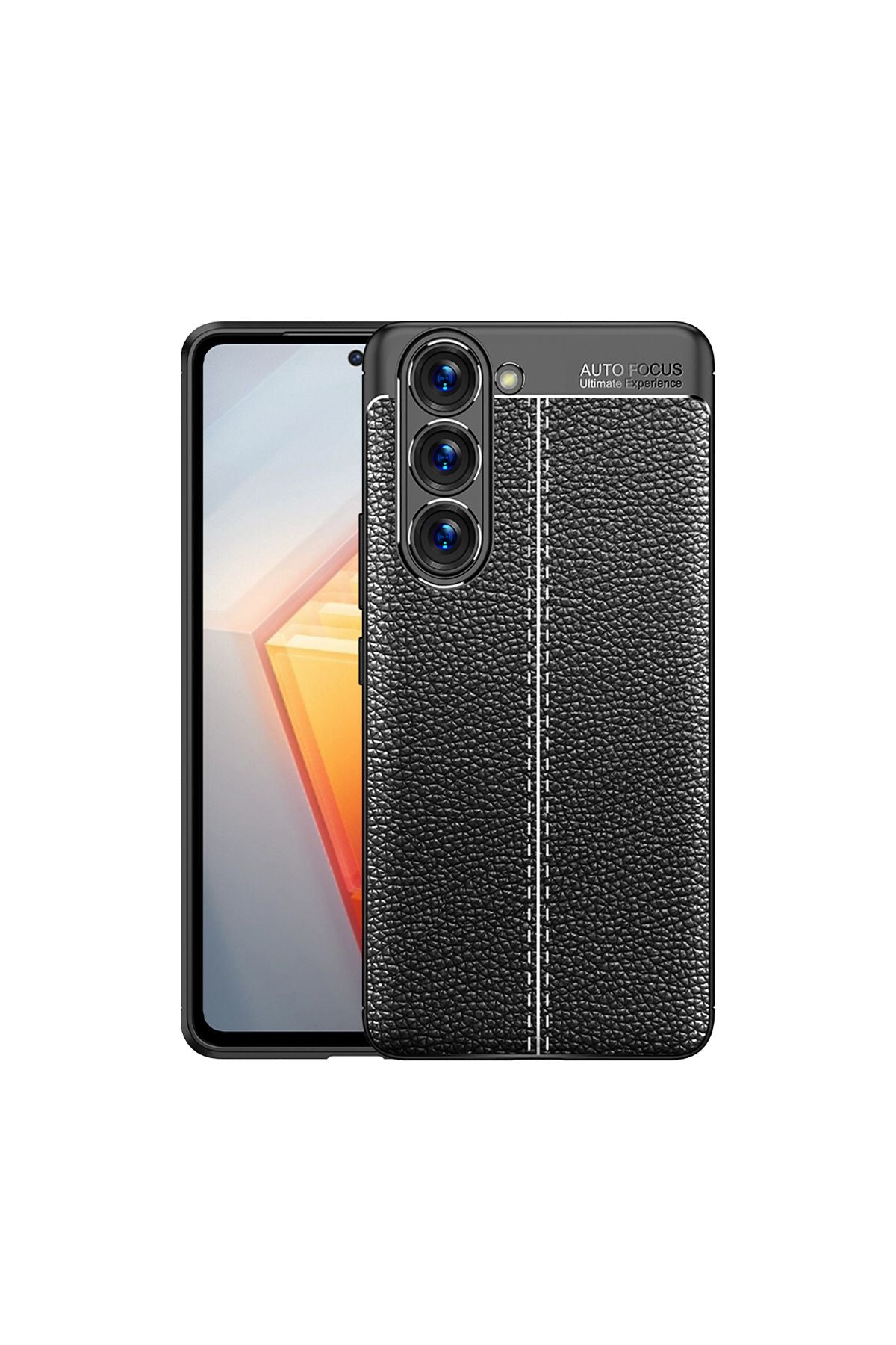 Galaxy S23 Uyumlu GLLP Niss Silikon Kılıf-Siyah