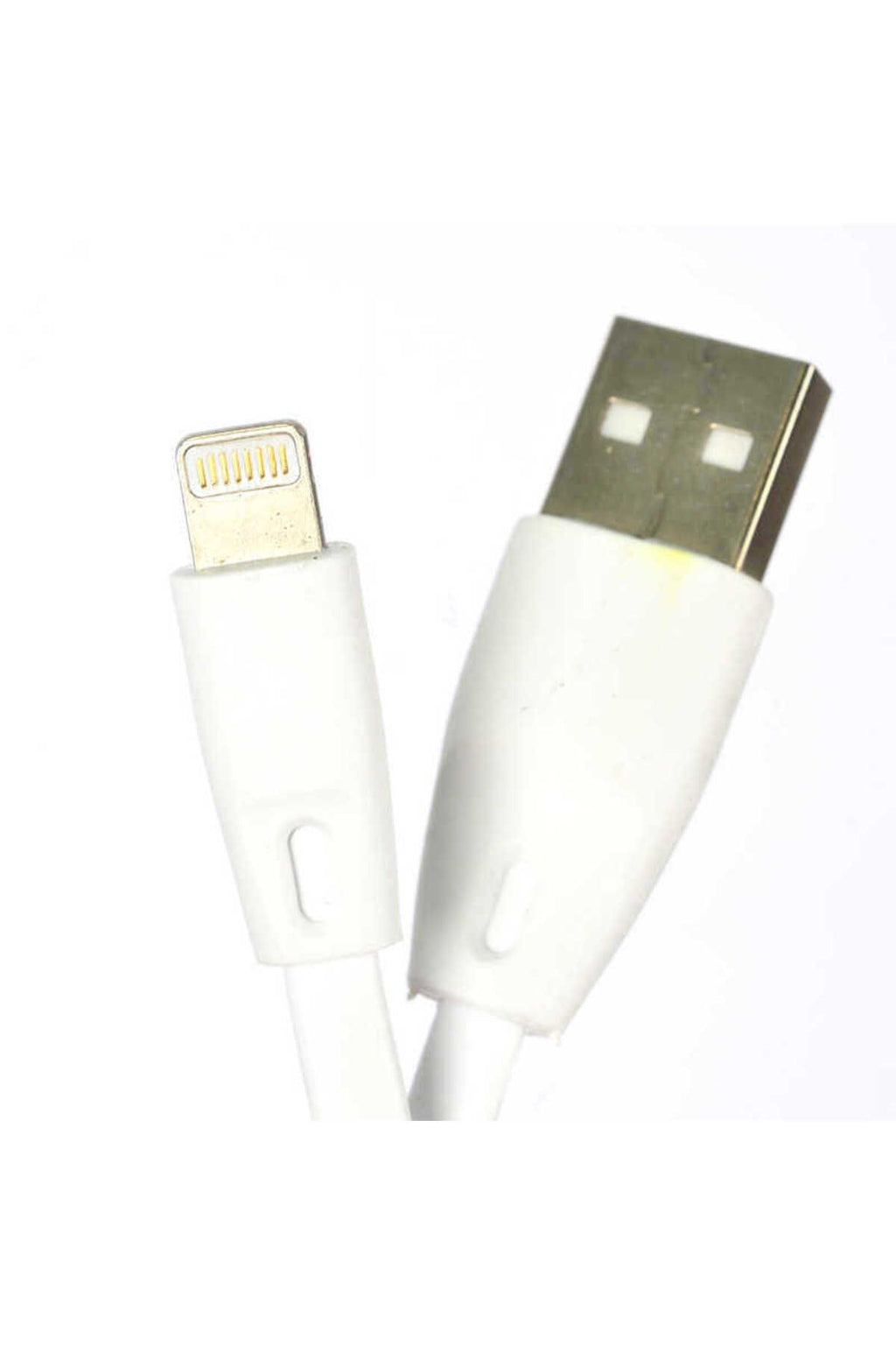 Beyaz Renkli Geniş Lightning Usb Kablo-Zore