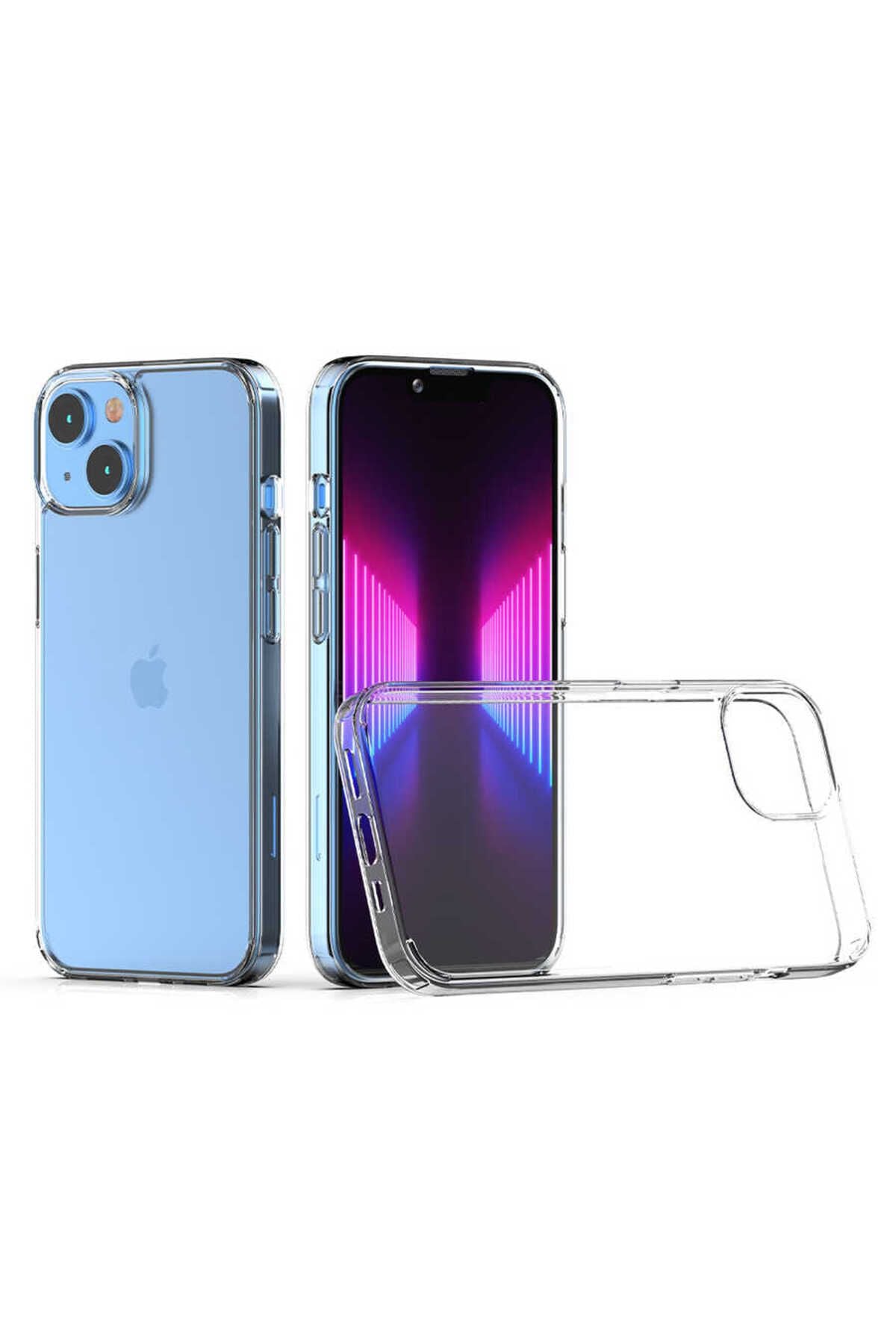 iPhone 14 Uyumlu Zore Coss Kılıf-Renksiz