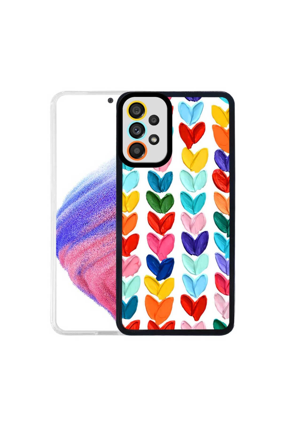 Galaxy A53 5G Kılıf Zore M-Fit Desenli Kapak - Butterfly No3
