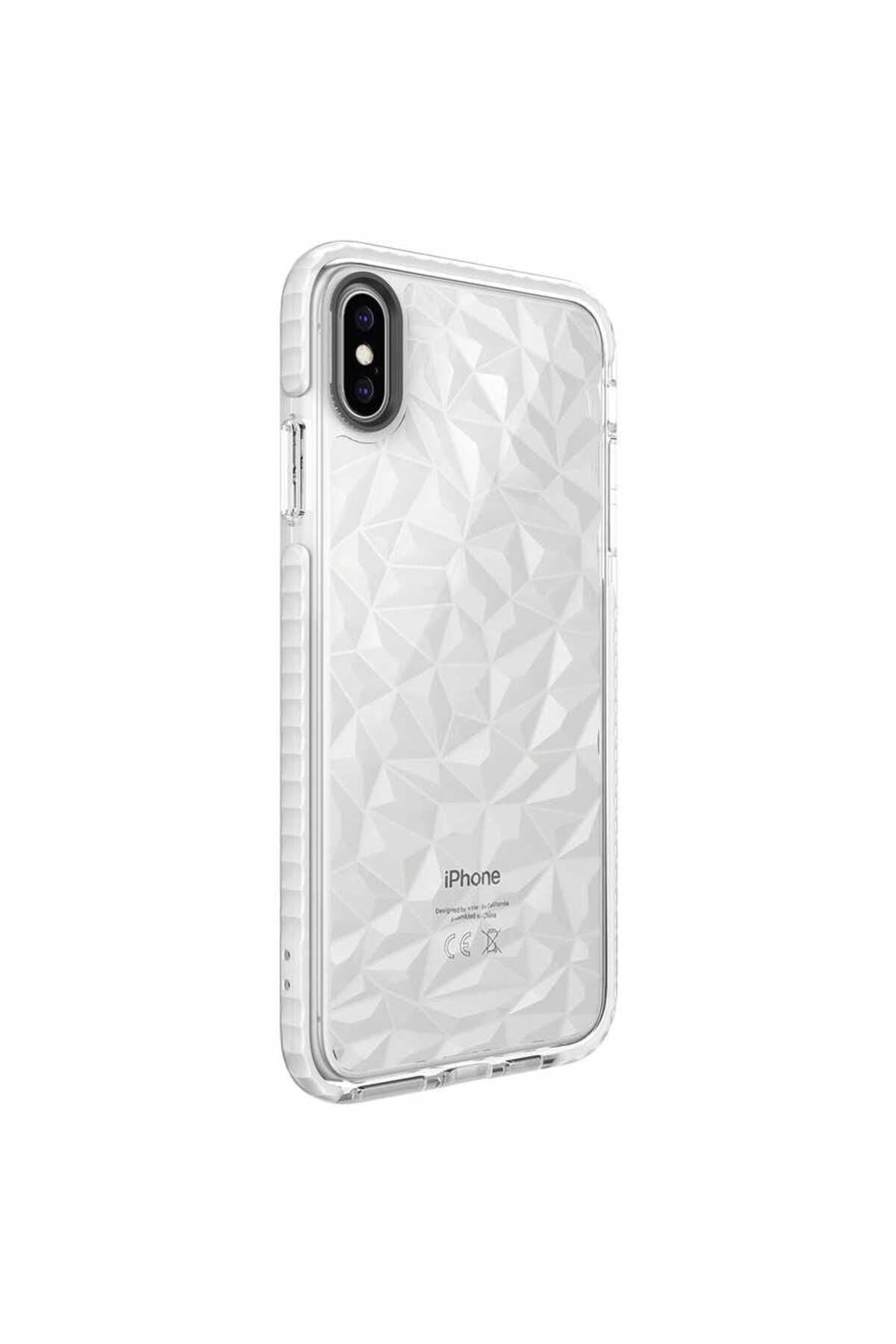 iPhone XS Max 6.5 Kılıf Zore Buzz Kapak - Pembe