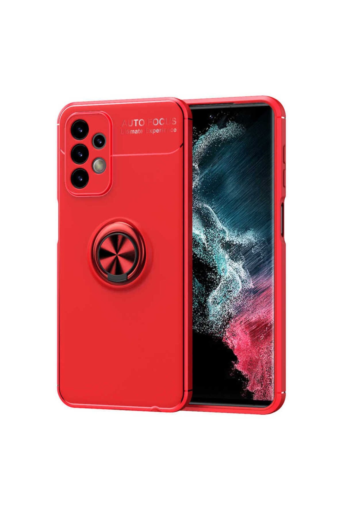 Galaxy A23 Kılıf TUVA Ravel Silikon Kapak - Kırmızı