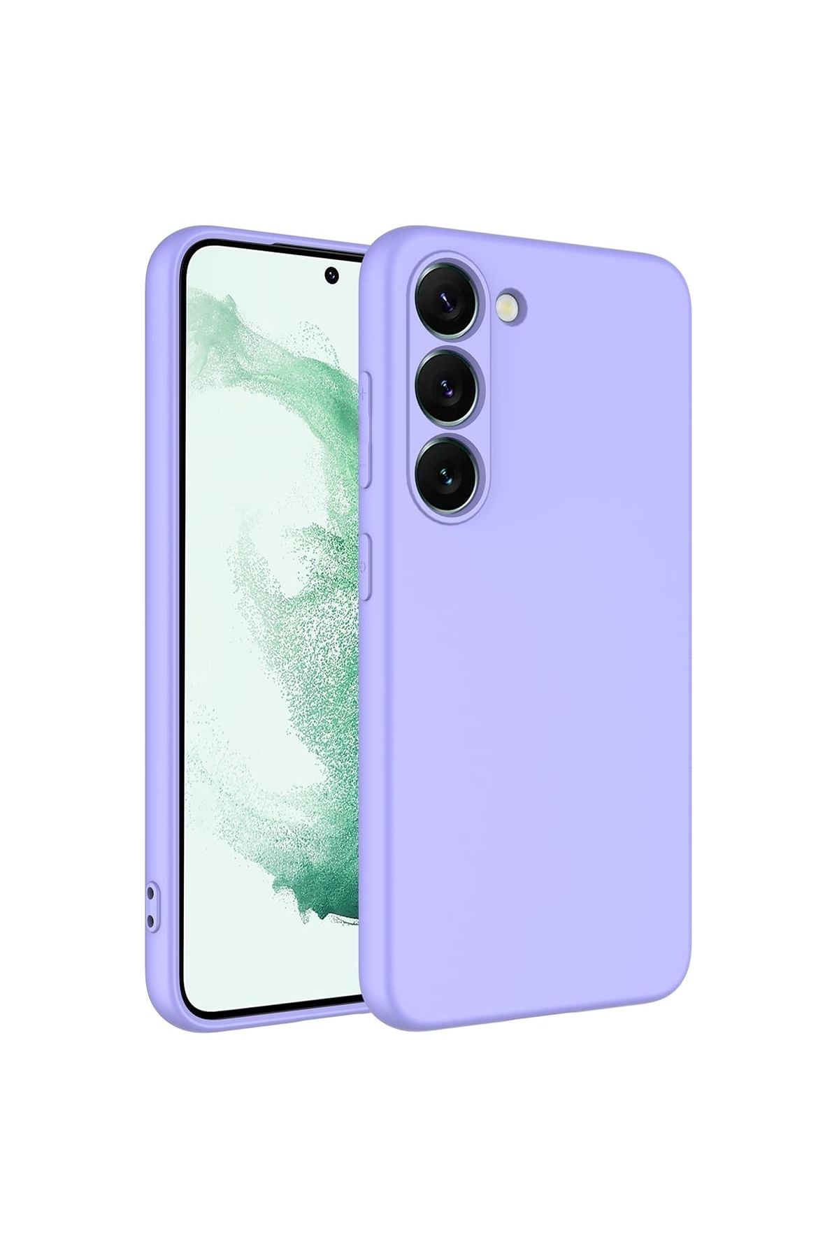 Galaxy S23 Uyumlu Zore Mara Lansman Kılıf-Lila