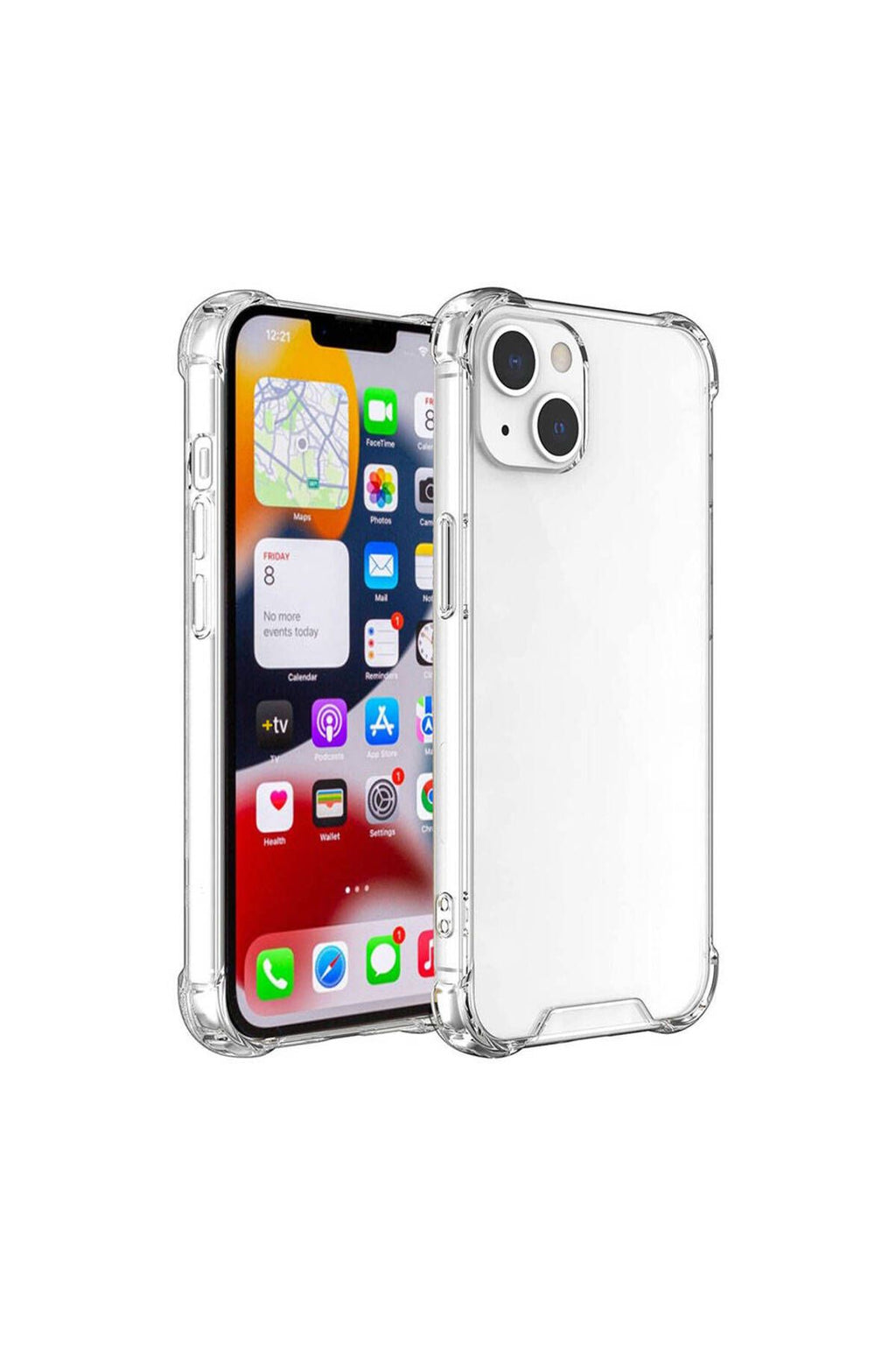 iPhone 15 Uyumlu BTZ Nitro Anti Shock Silikon-Renksiz