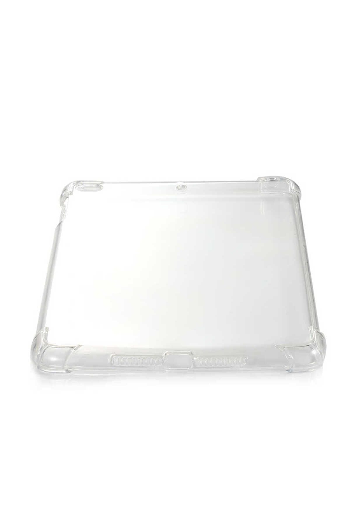 iPad Mini 5. Nesil - Uyumlu Uyumlu Zore Tablet Nitro Anti Shock Silikon Kapak-Renksiz
