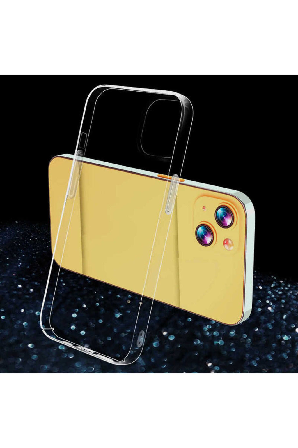 iPhone 14 Uyumlu CSM Zore Droga Kılıf-Renksiz