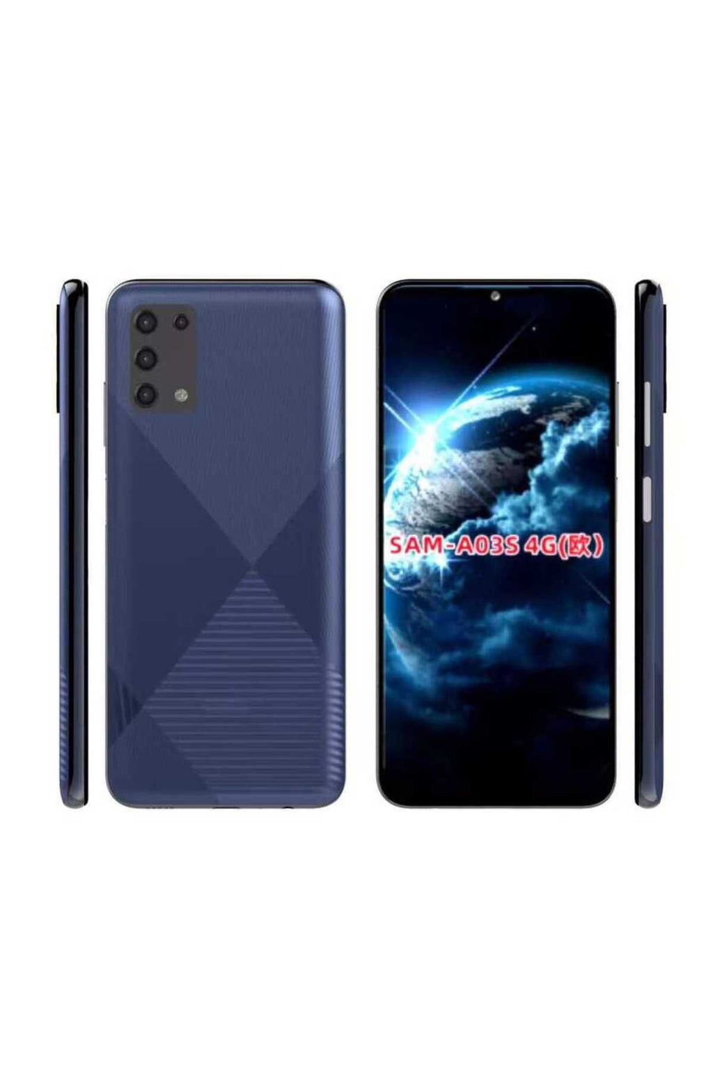 Galaxy A03S Kılıf TQR Süper Silikon Kapak - Renksiz