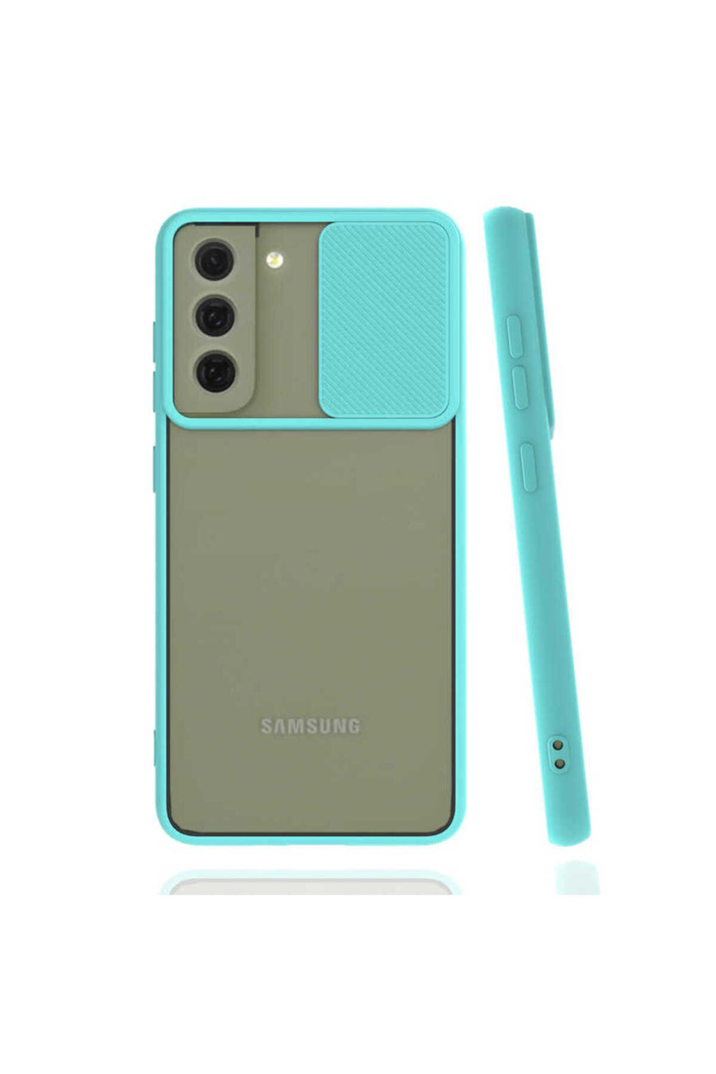 Galaxy S22 Uyumlu Zore LNSM-i Kılıf-Turkuaz