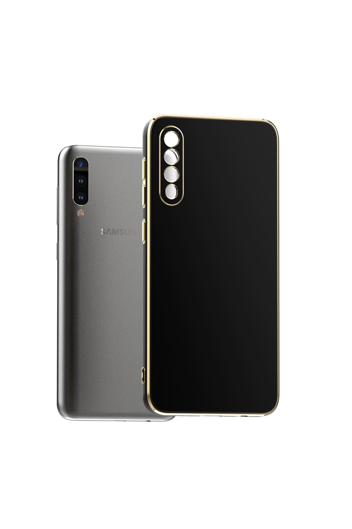 Galaxy A50 Kılıf Zore Bark Kapak - Koyu Yeşil