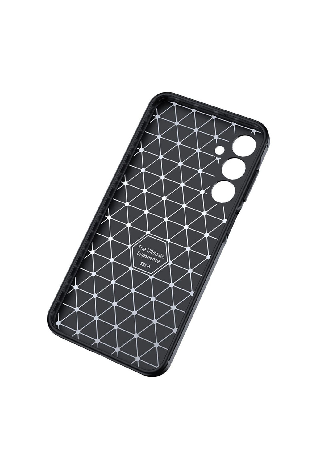 Galaxy A16 Kılıf Zore Negro Silikon Kapak - Siyah