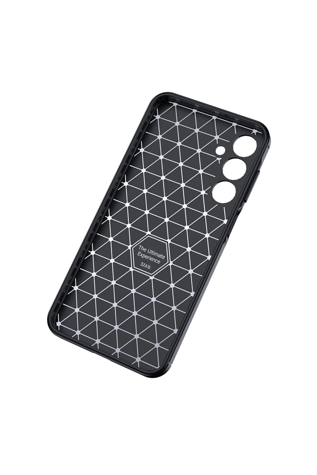 Galaxy A16 Kılıf Zore Negro Silikon Kapak - Siyah