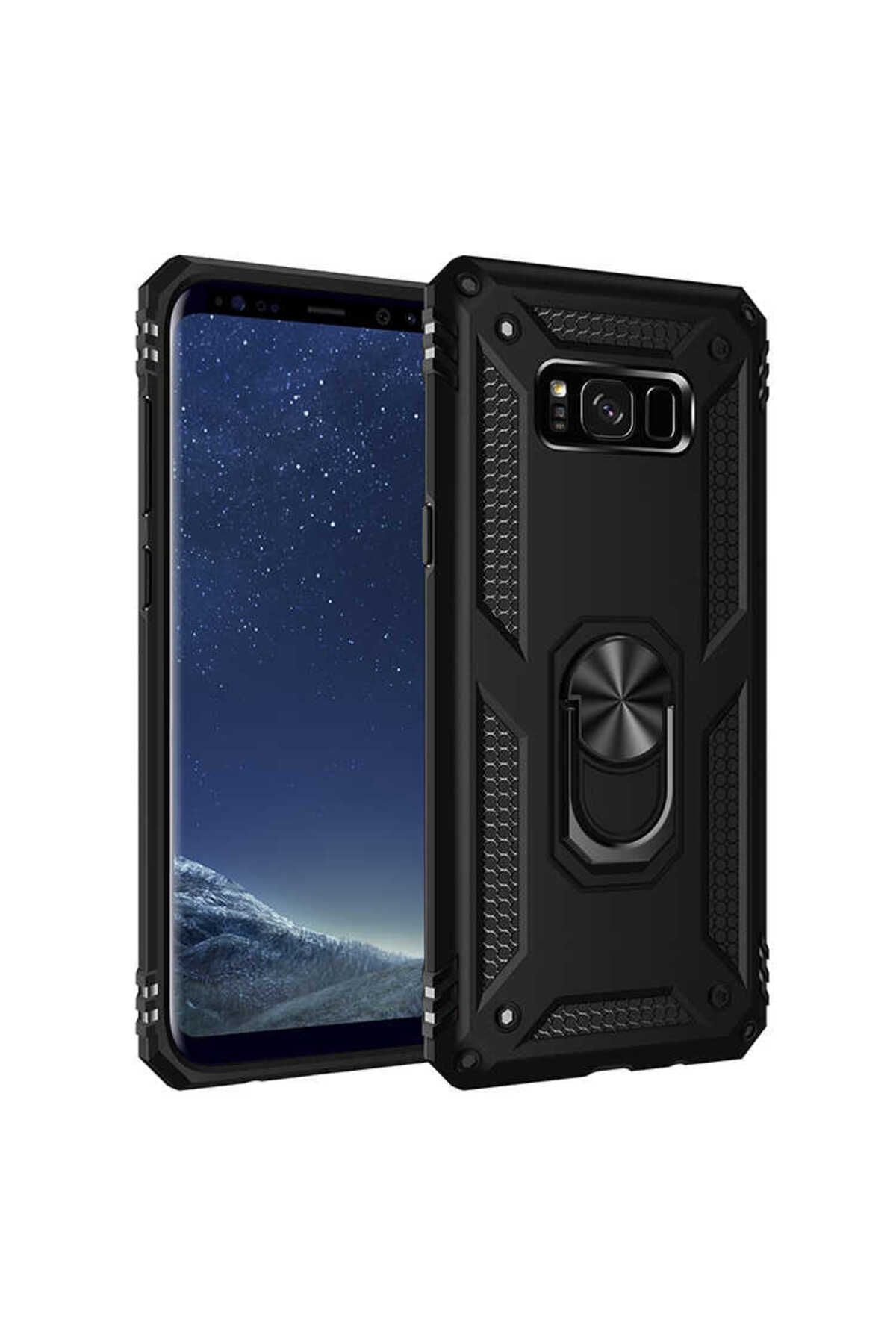 Galaxy S8 Plus Kılıf Zore Vega Kapak - Mavi