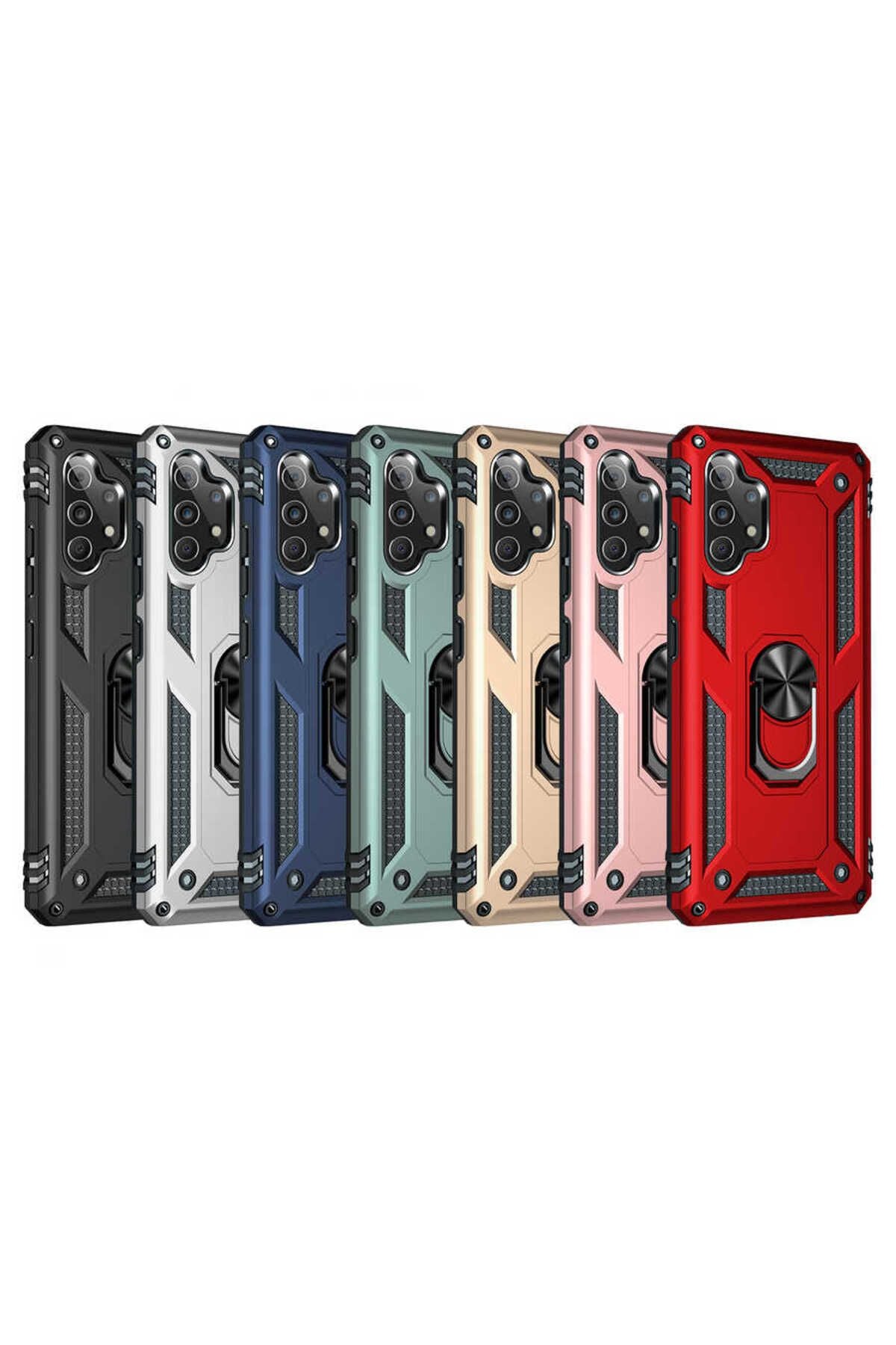 Galaxy A32 4G Kılıf Zore Vega Kapak - Gold