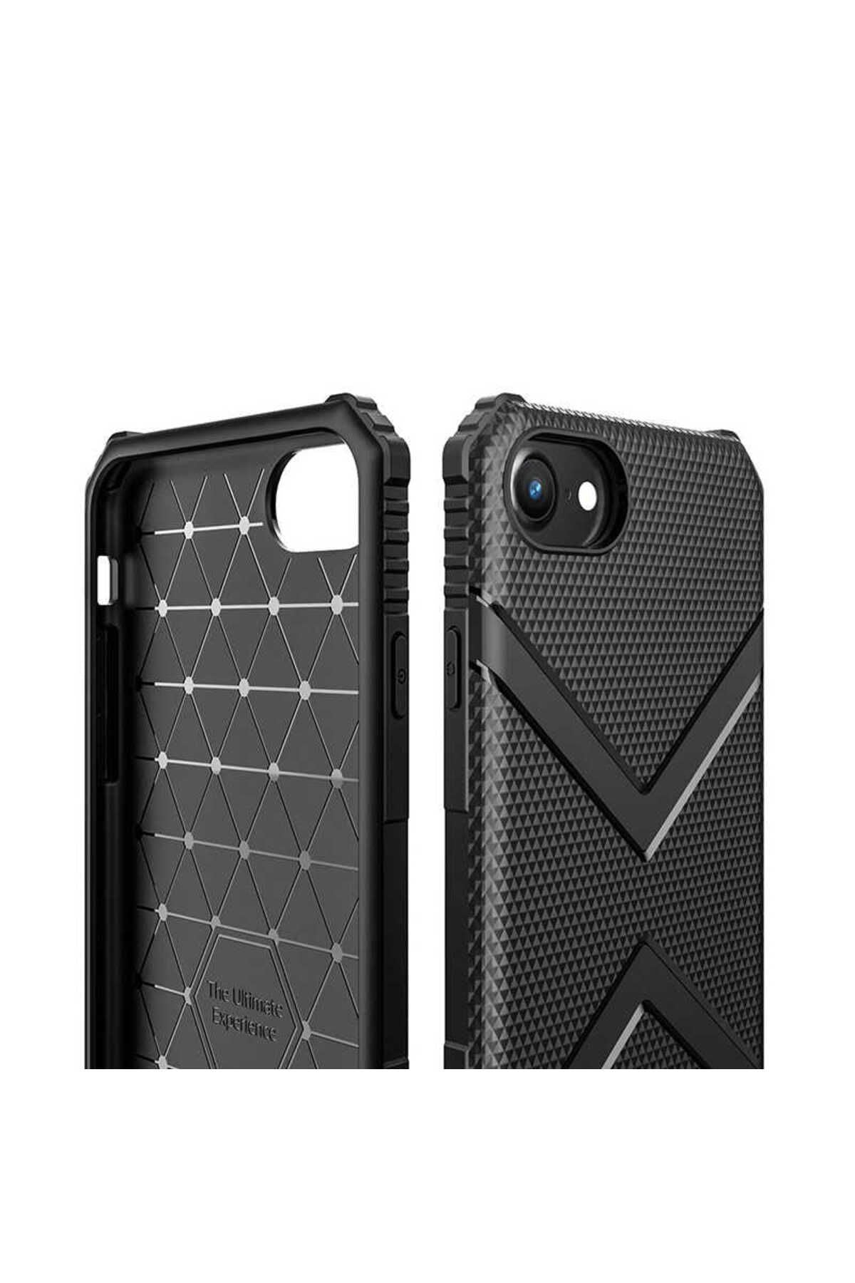 iPhone SE 2022 Uyumlu Zore Hank Silikon-Koyu Yeşil