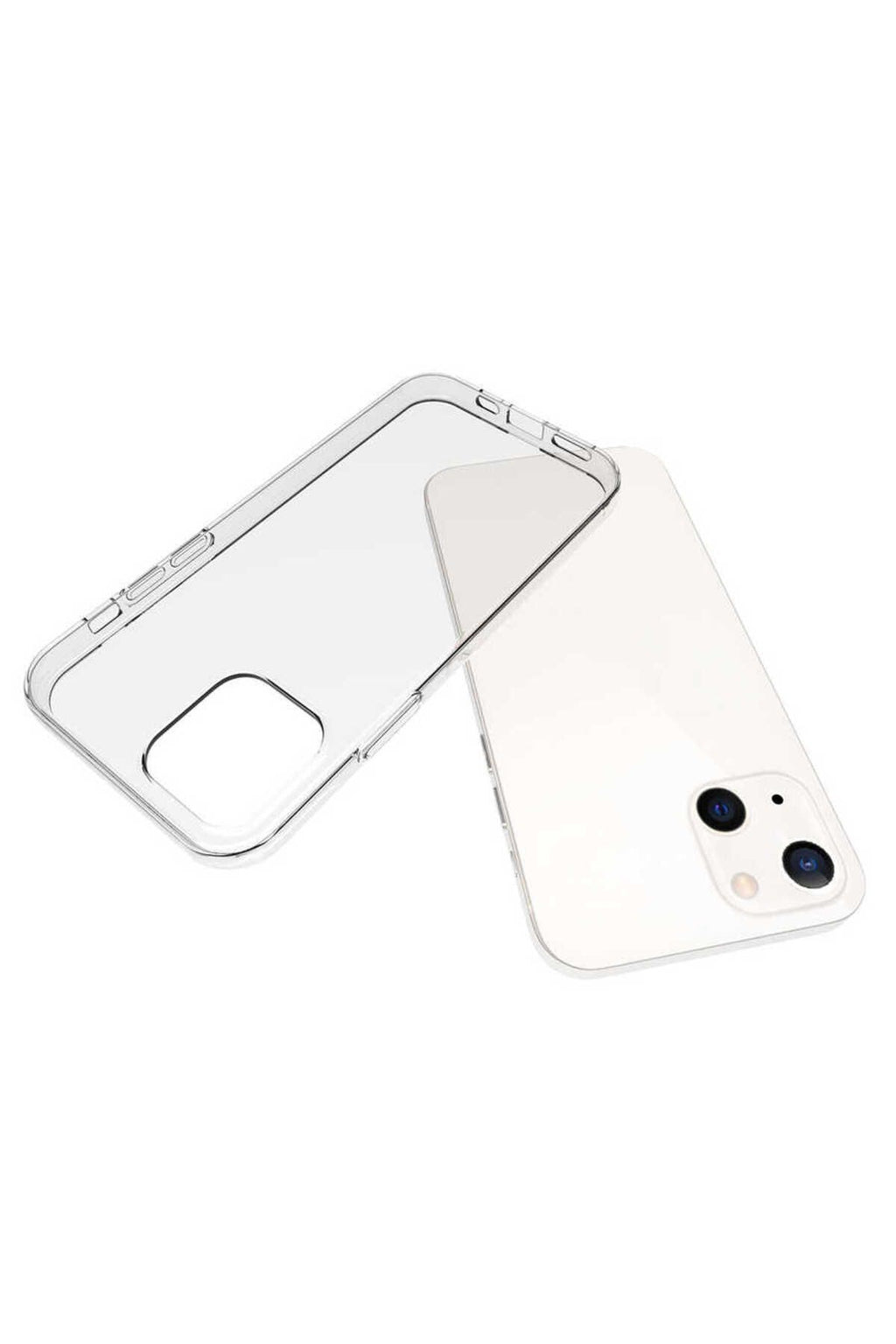 iPhone 15 Uyumlu Zore Süper Silikon Kılıf-Renksiz