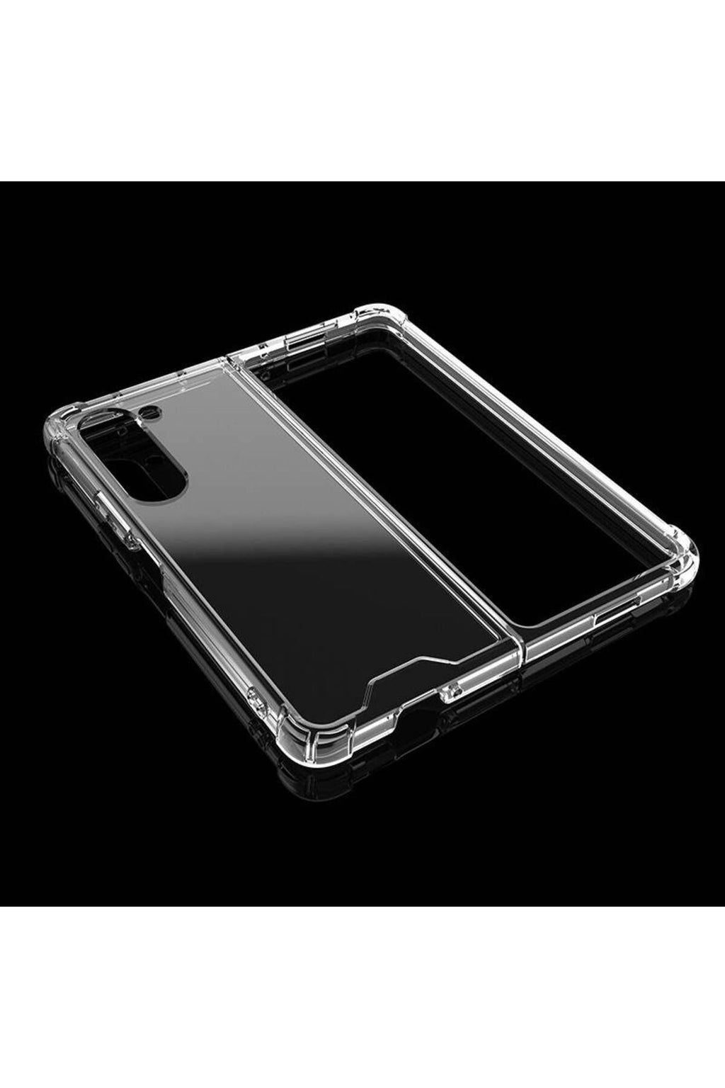 Galaxy Z Fold 5 - Uyumlu Hikmetli Nitro Anti Shock Silikon-Renksiz