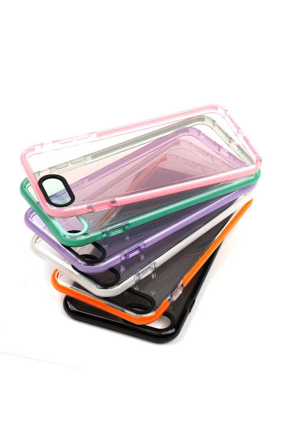 iPhone 8 Plus Kılıf Zore Punto Kapak - Turuncu