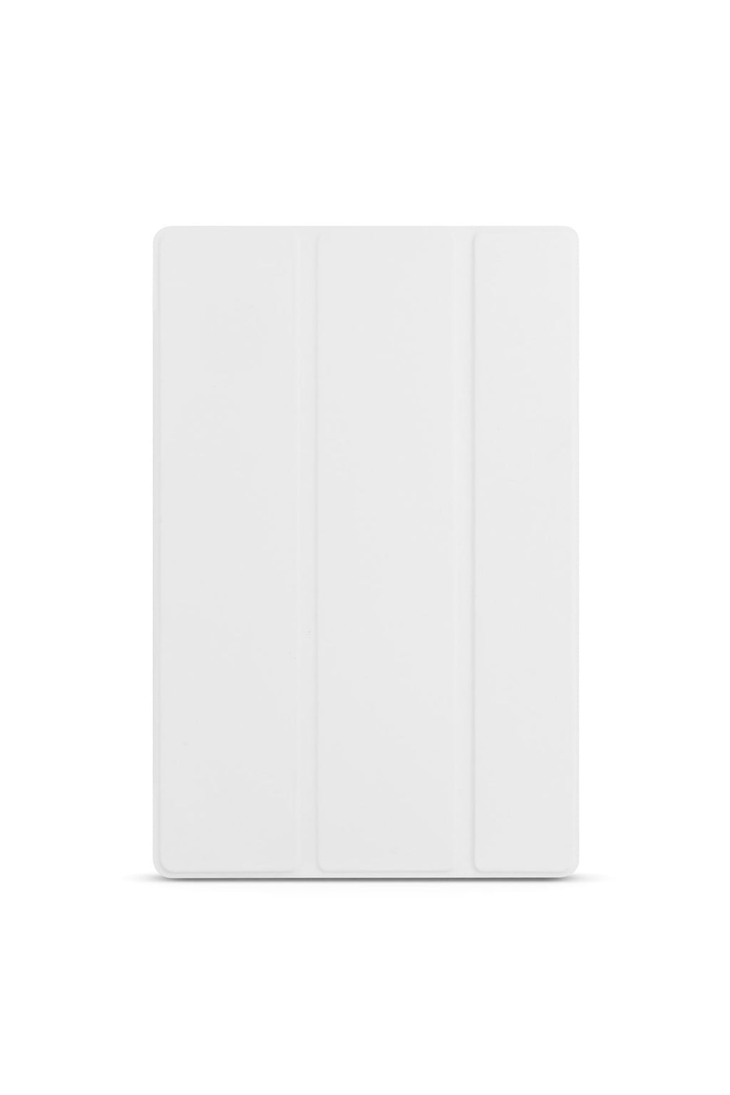 Galaxy Tab A T580 10.1  Uyumlu Zore Smart Cover Standlı 1-1 Kılıf-Beyaz