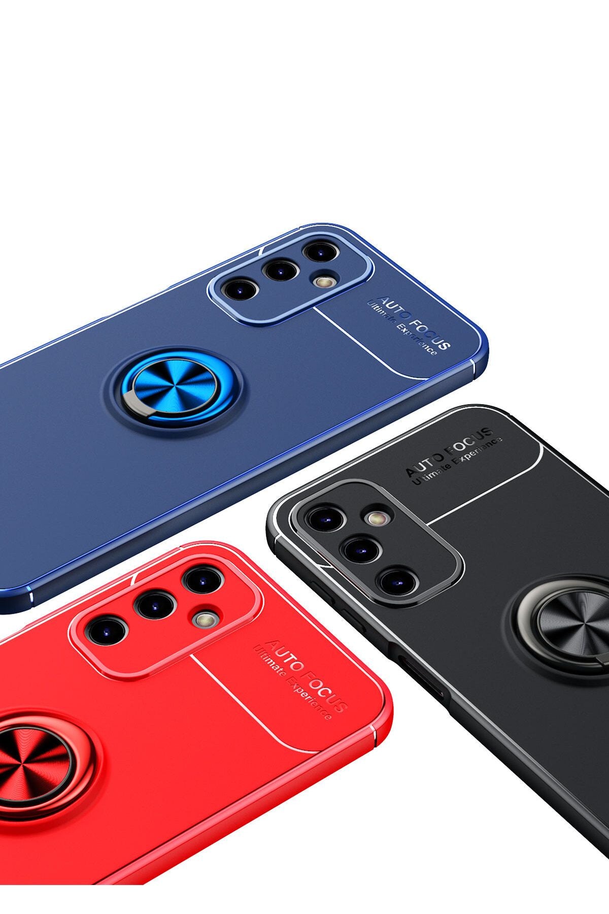 Galaxy A34 Kılıf Zore Ravel Silikon Kapak - Mavi