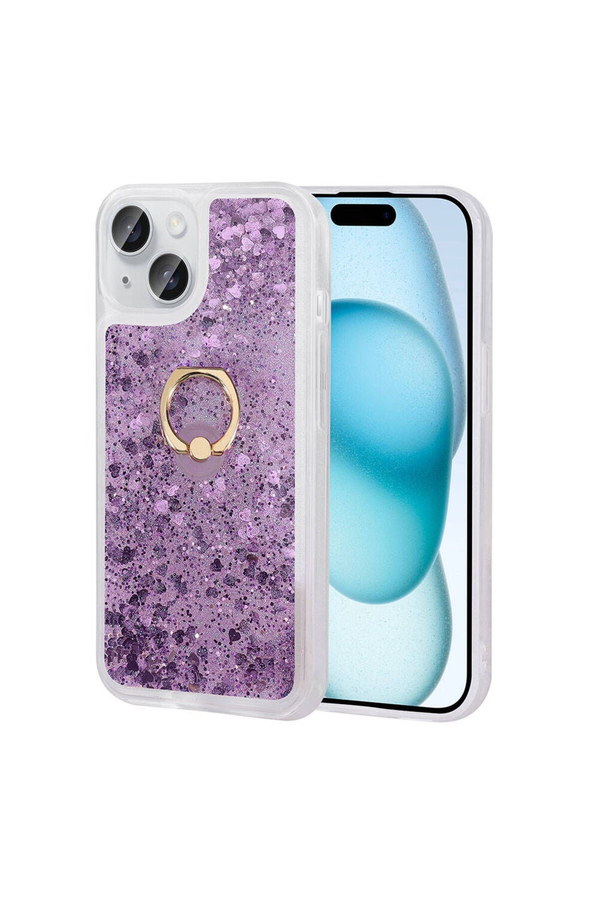 iPhone 15 Plus Uyumlu Zore Milce Kılıf-Gold