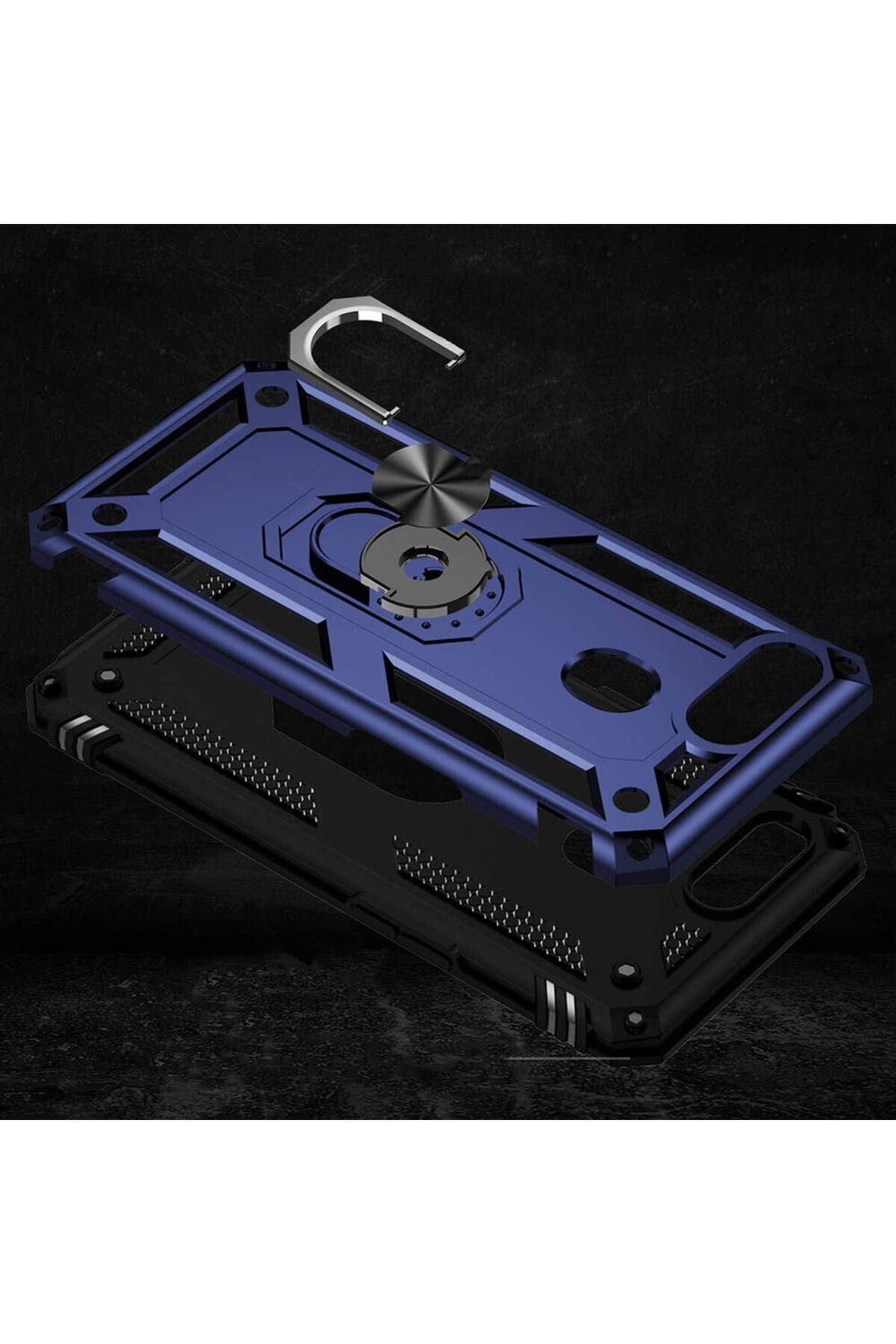 AX7 Kılıf Zore Vega Kapak - Mavi