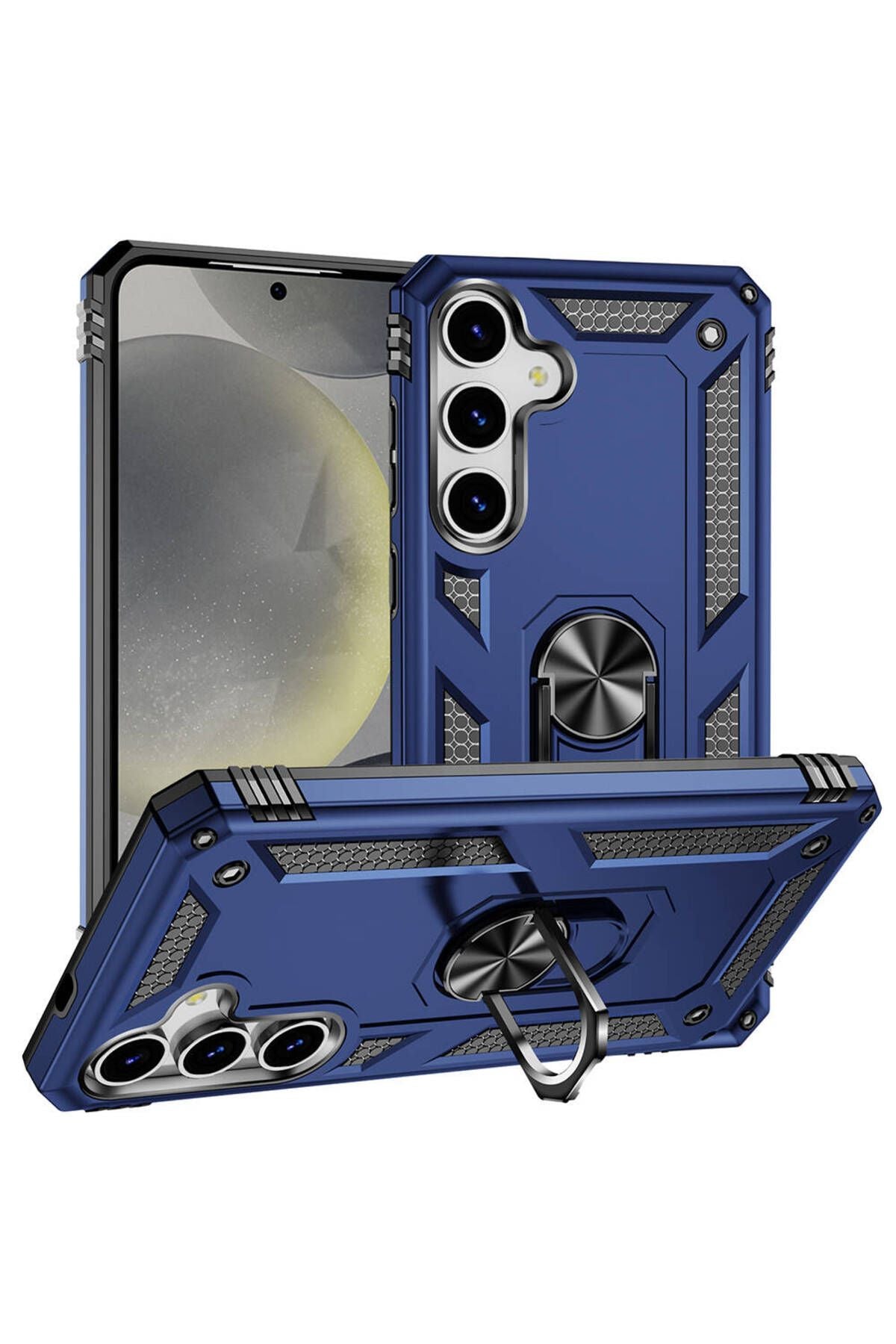 Galaxy S24 Kılıf Zore Vega Kapak - Mavi