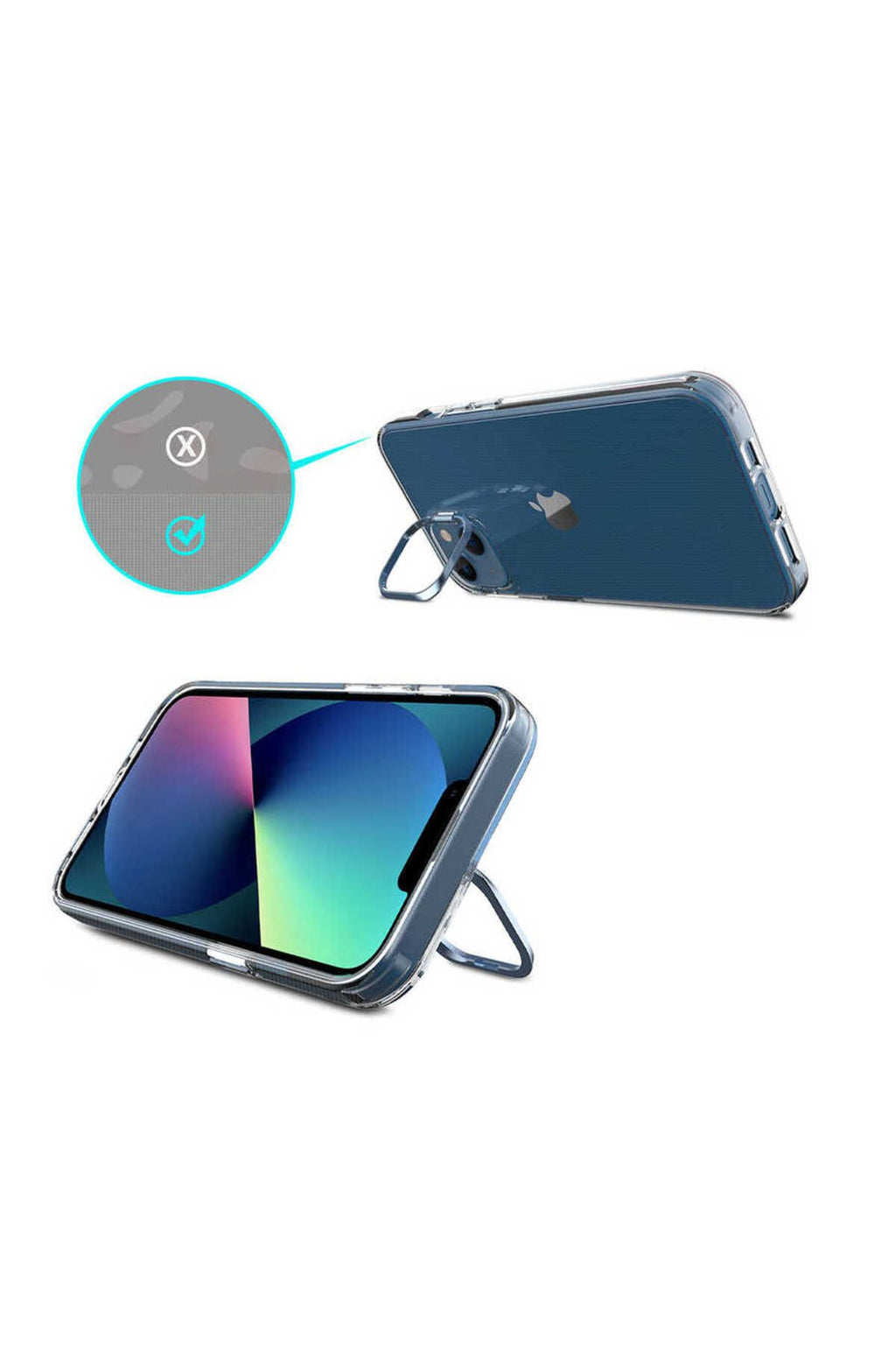 iPhone 14 Uyumlu Zore Skuba Kılıf-Gold