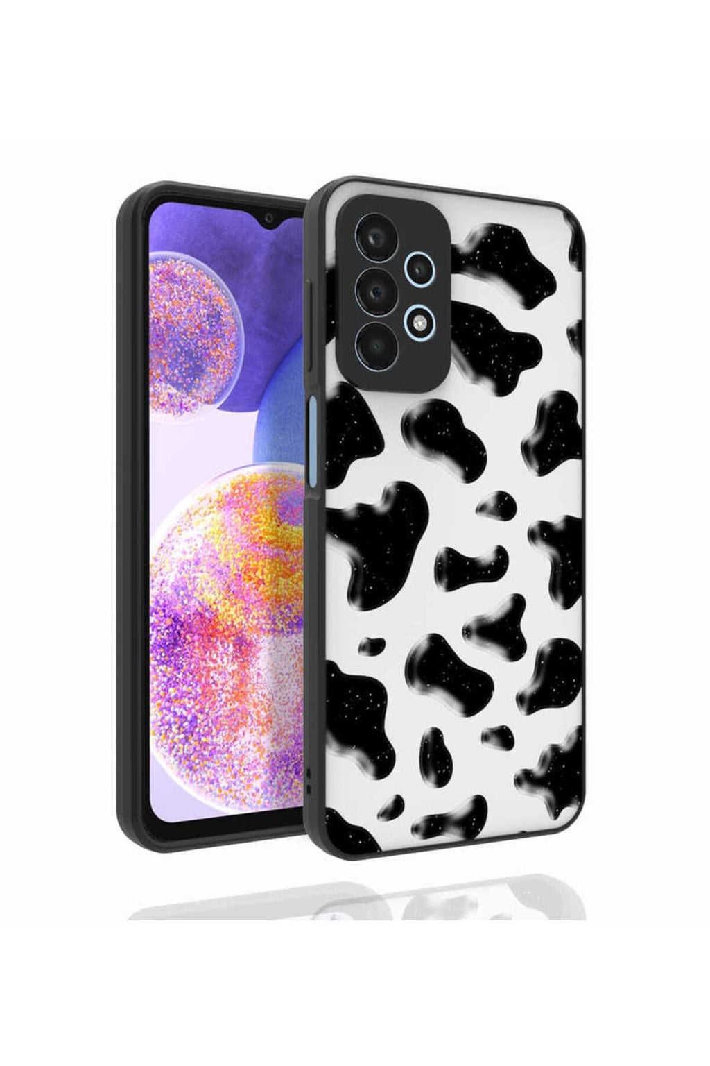 Galaxy A23 Kılıf Desenli Kamera Korumalı Parlak TKNR Nora Kapak - NO2