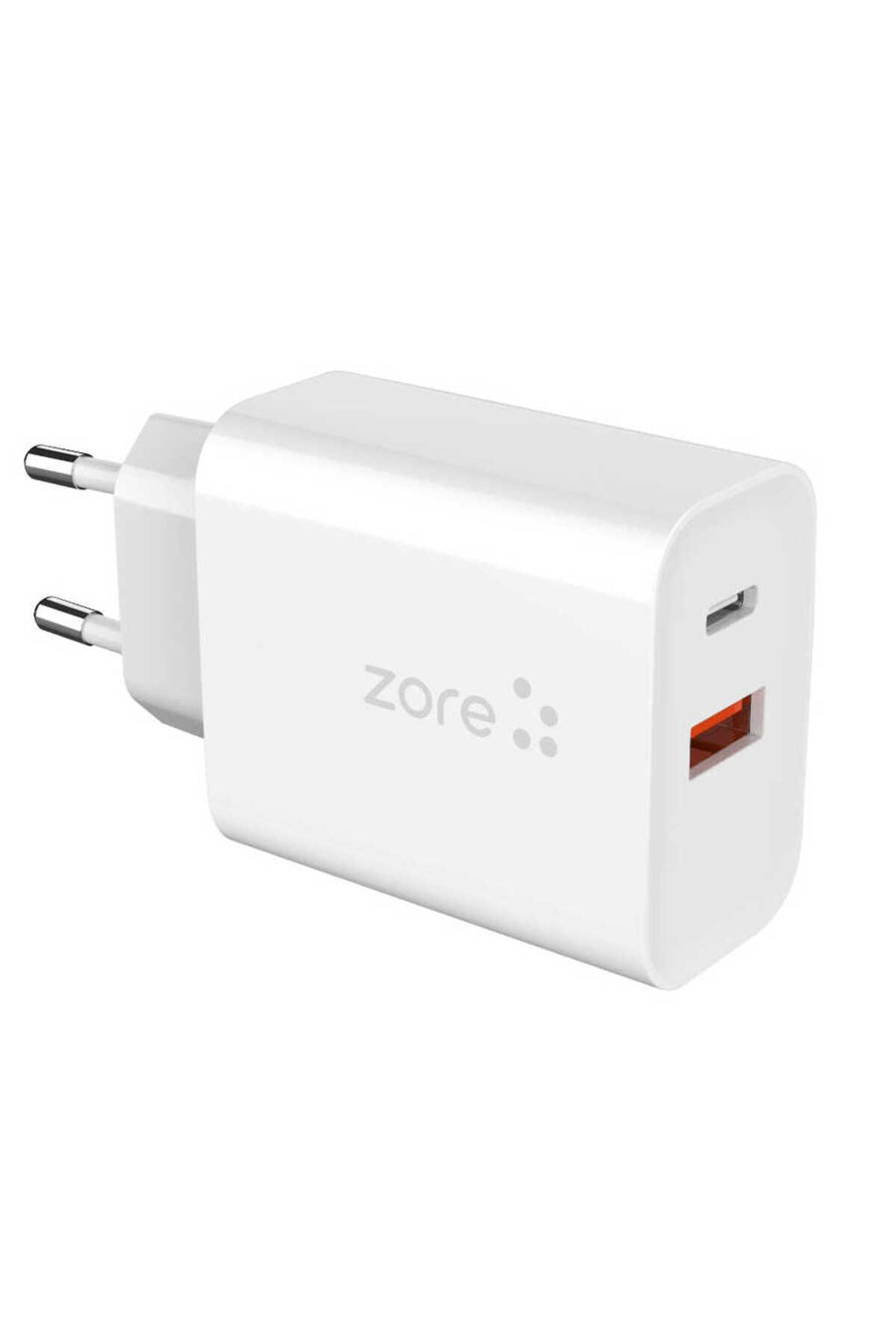 Beyaz XMac Serisi X4 22W Seyahat Şarj Başlığı-Zore