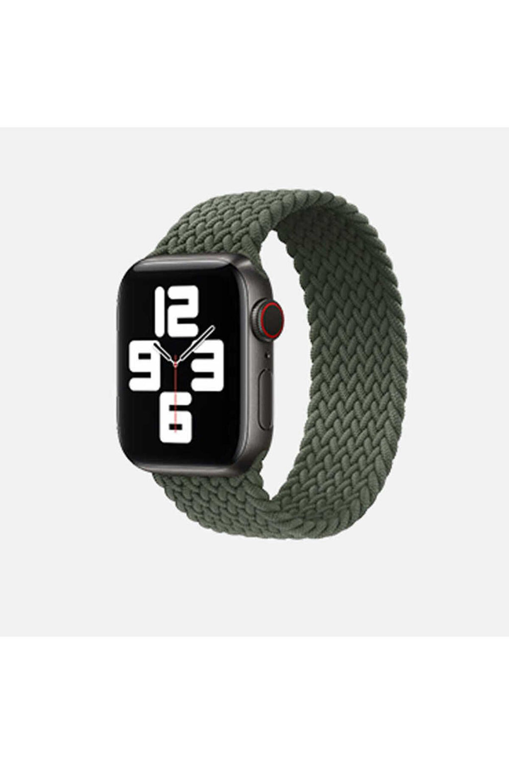 Watch Ultra 49mm Kordon Uyumlu KRD-32 Medium Strap Kayış CLO- Black Unity