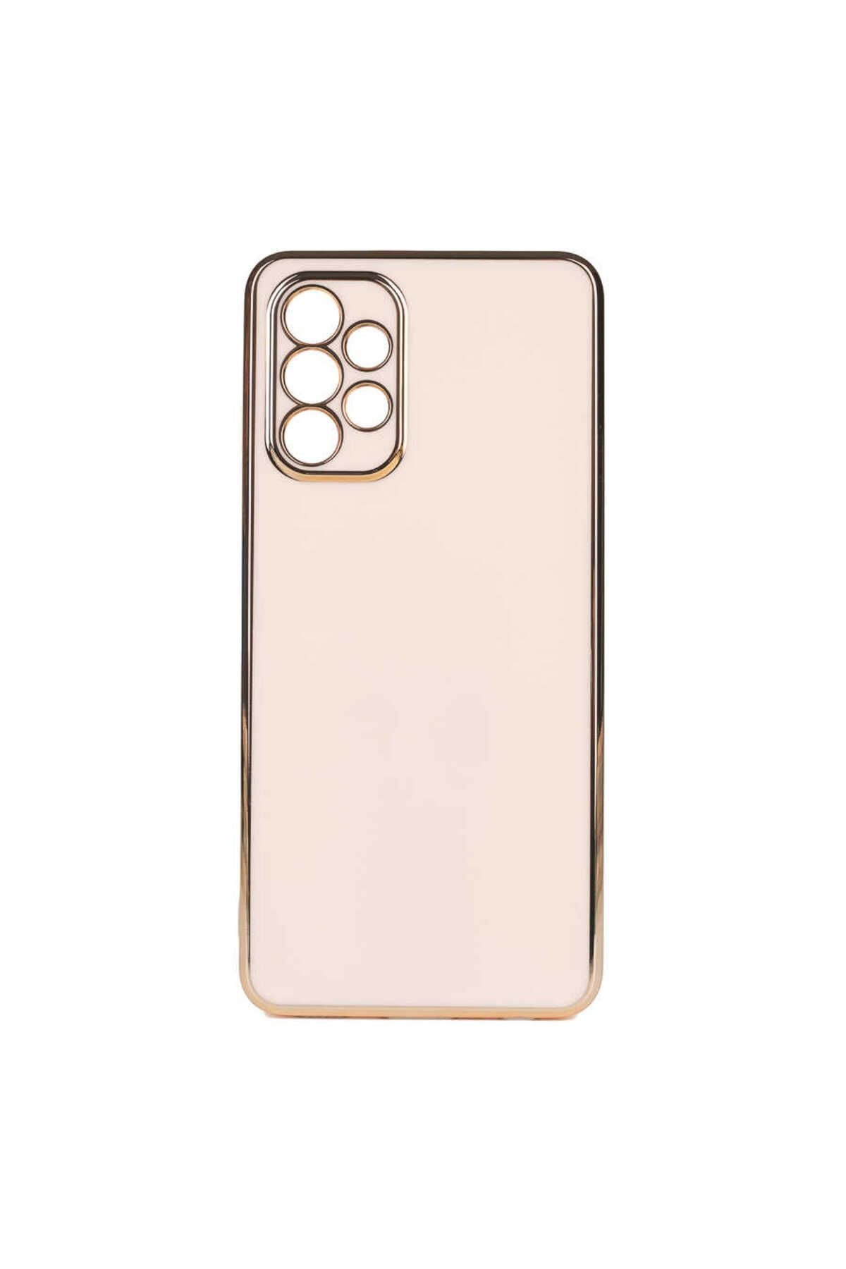 Galaxy A32 4G Kılıf Zore Bark Kapak - Rose Gold