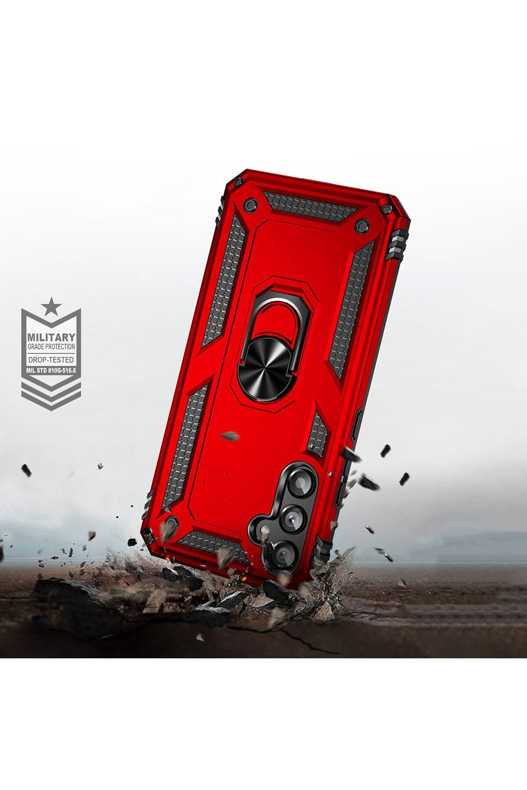 Galaxy A34 Kılıf Zore Vega Kapak - Mavi