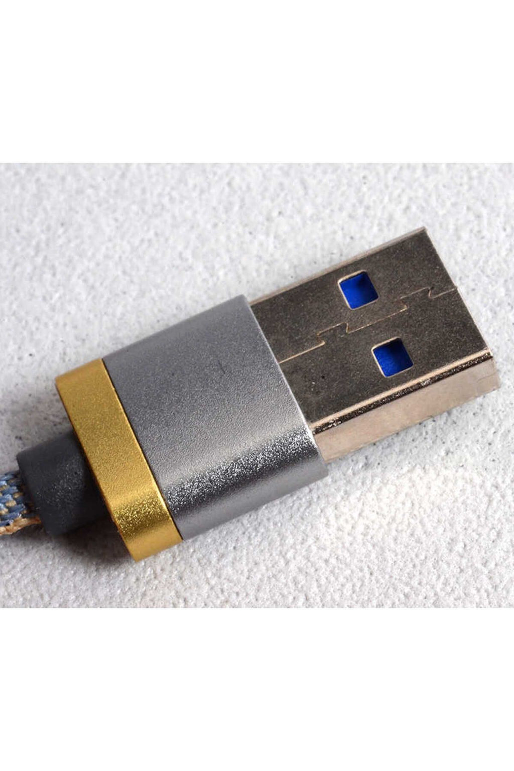 Beyaz Poro Micro Usb Kablo 1M-Zore