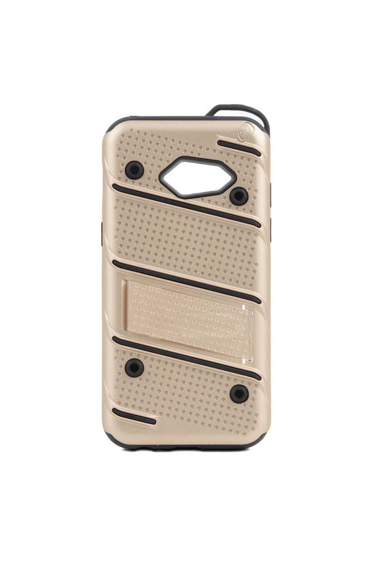 Galaxy A3 2017 Kılıf Zore İron Kapak - Gold