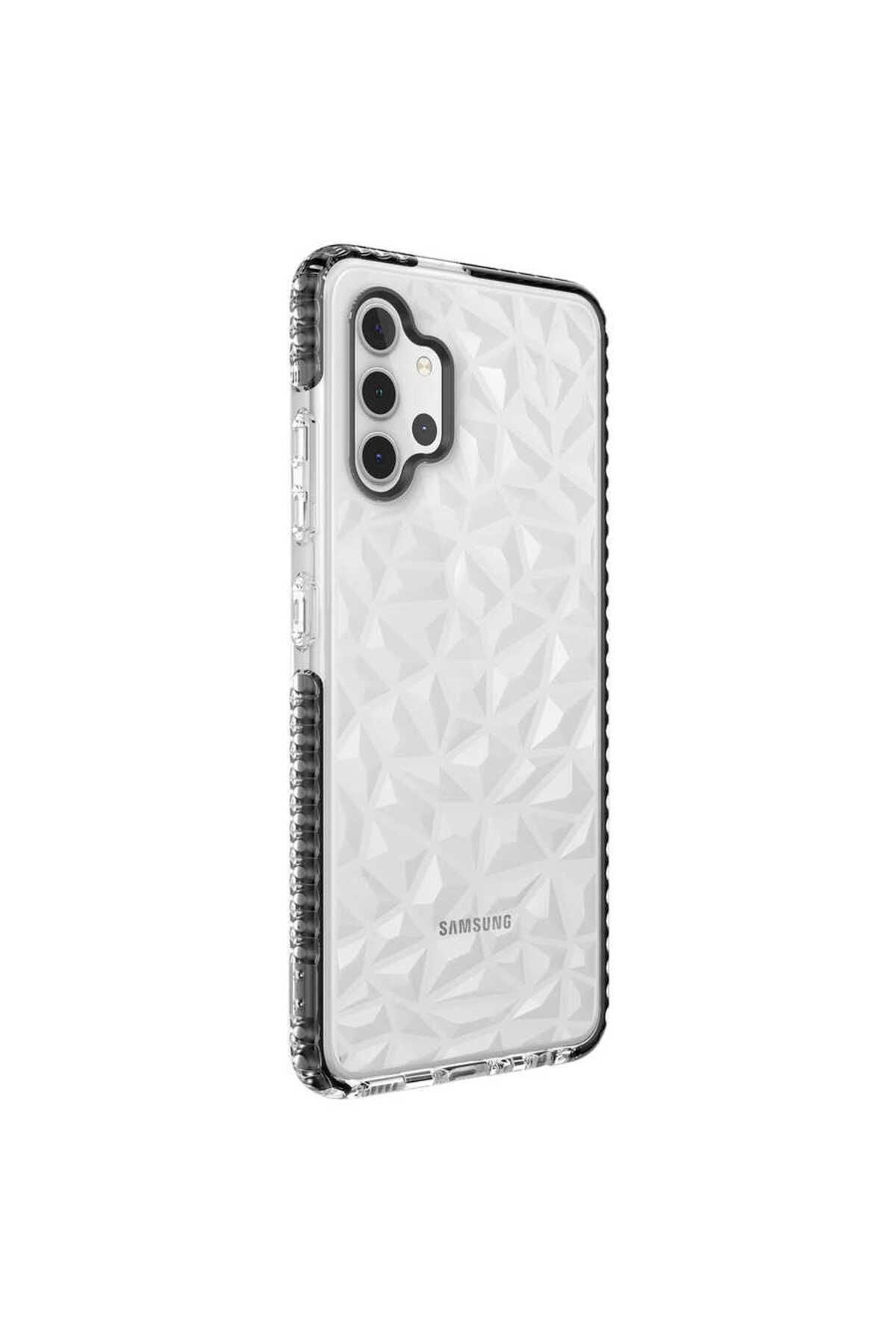 Galaxy A32 4G Kılıf AKAV Buzz Kapak - Mor