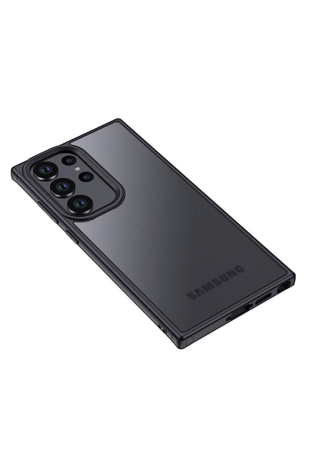 Galaxy S23 Ultra Uyumlu Zore Volks Kılıf-Siyah