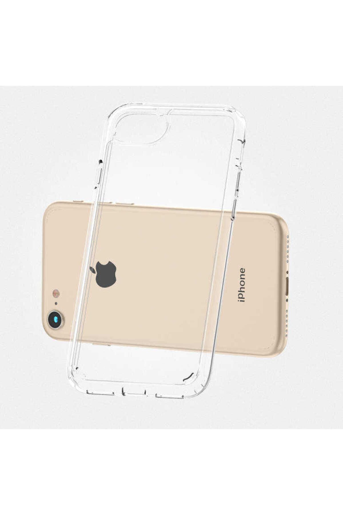 iPhone SE 2022 Uyumlu Zore Coss Kılıf-Renksiz