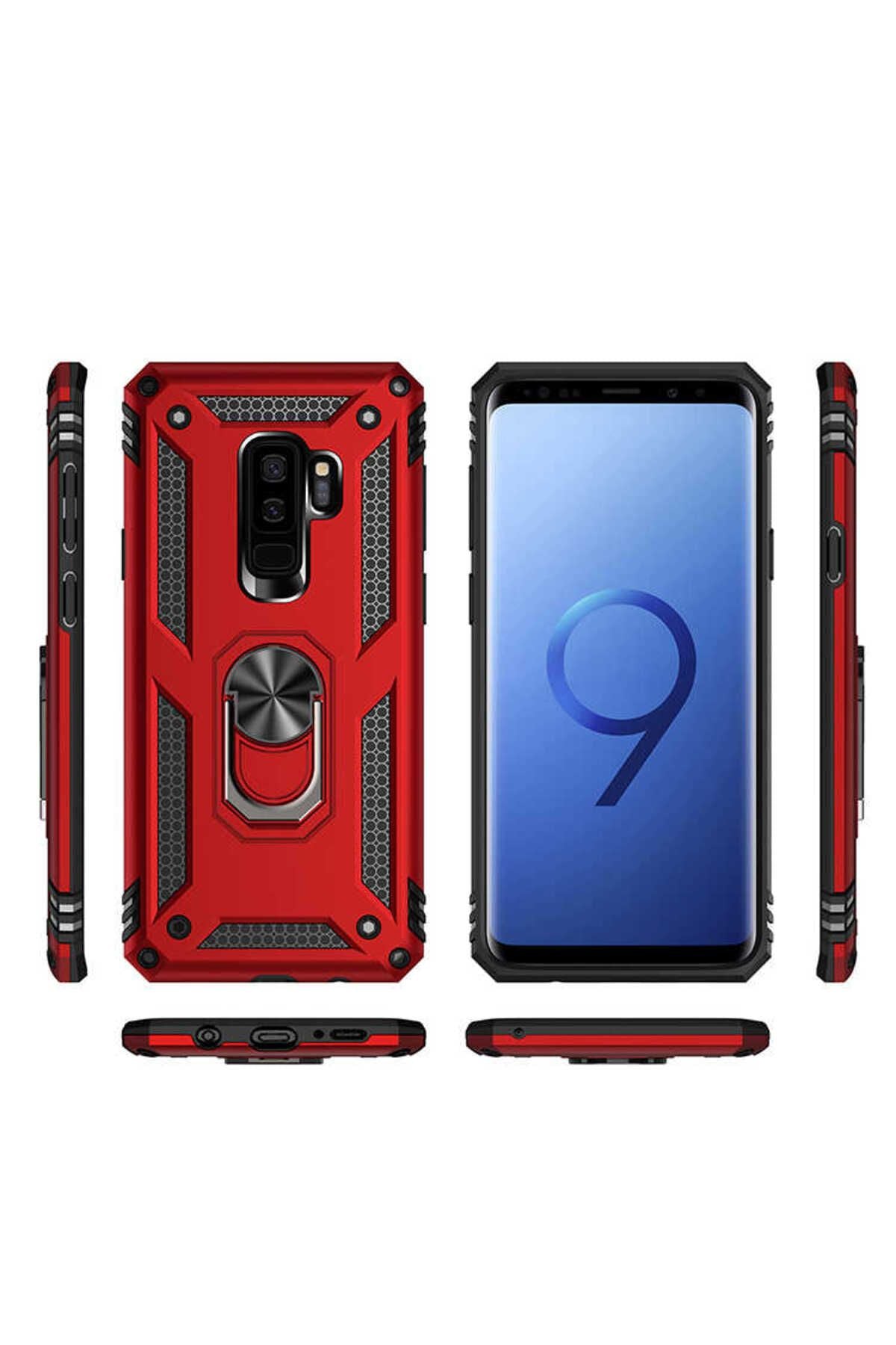 Galaxy S9 Plus Kılıf Zore Vega Kapak - Mavi
