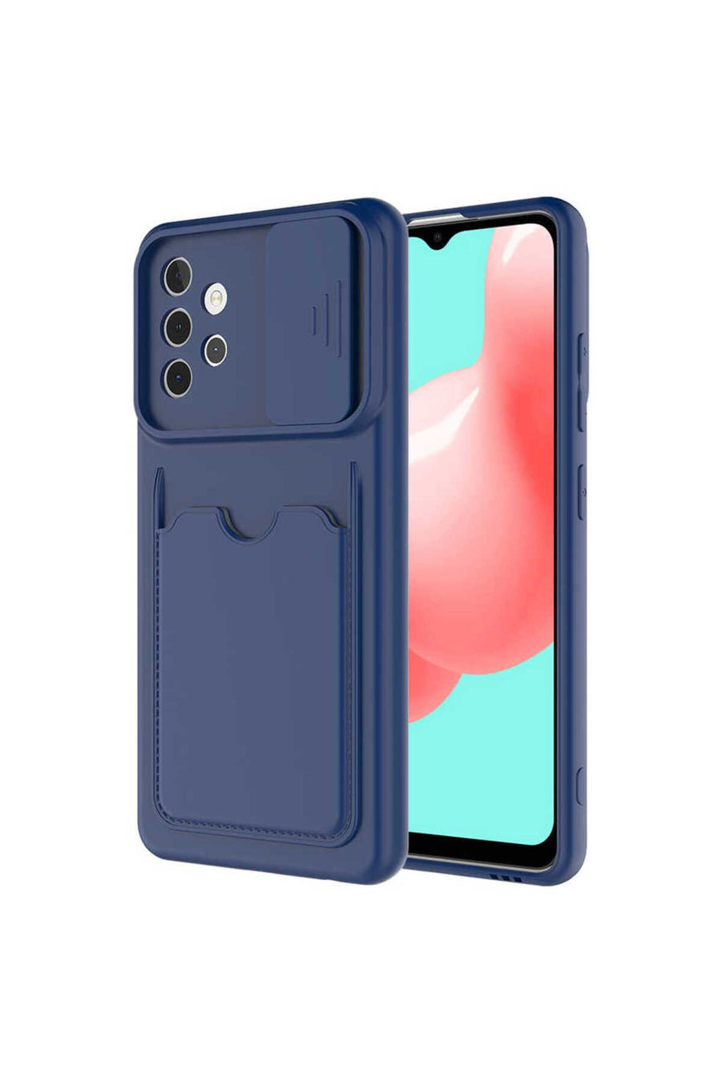 Galaxy A32 4G Kılıf Zore Kartix Kapak - Lacivert