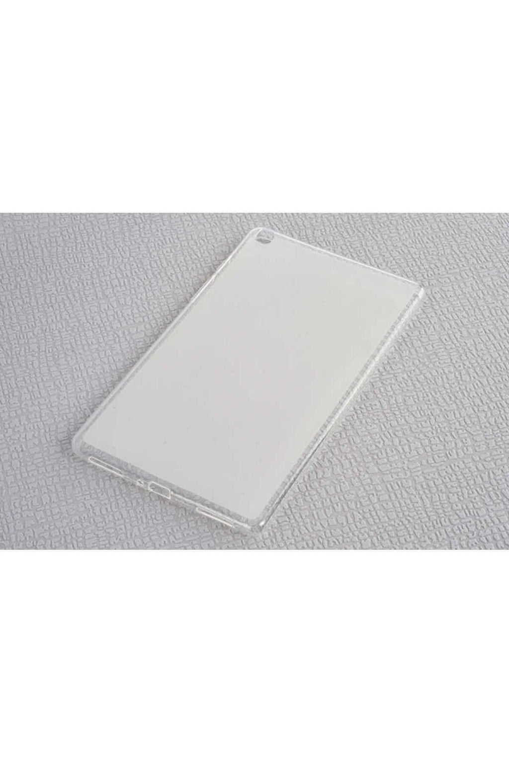 Galaxy Tab A 8.0 T290 Kılıf  Uyumlu Zore Tablet Süper Silikon Kapak-Siyah