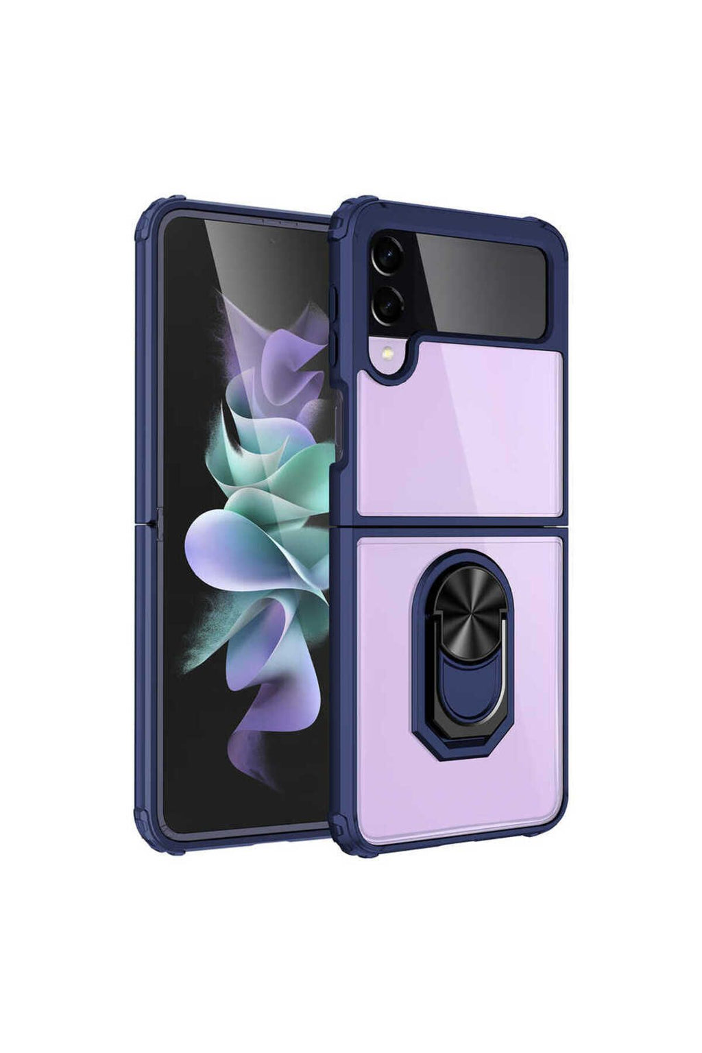 Galaxy Z Flip 4 Uyumlu Zore Mola Kılıf-Lacivert