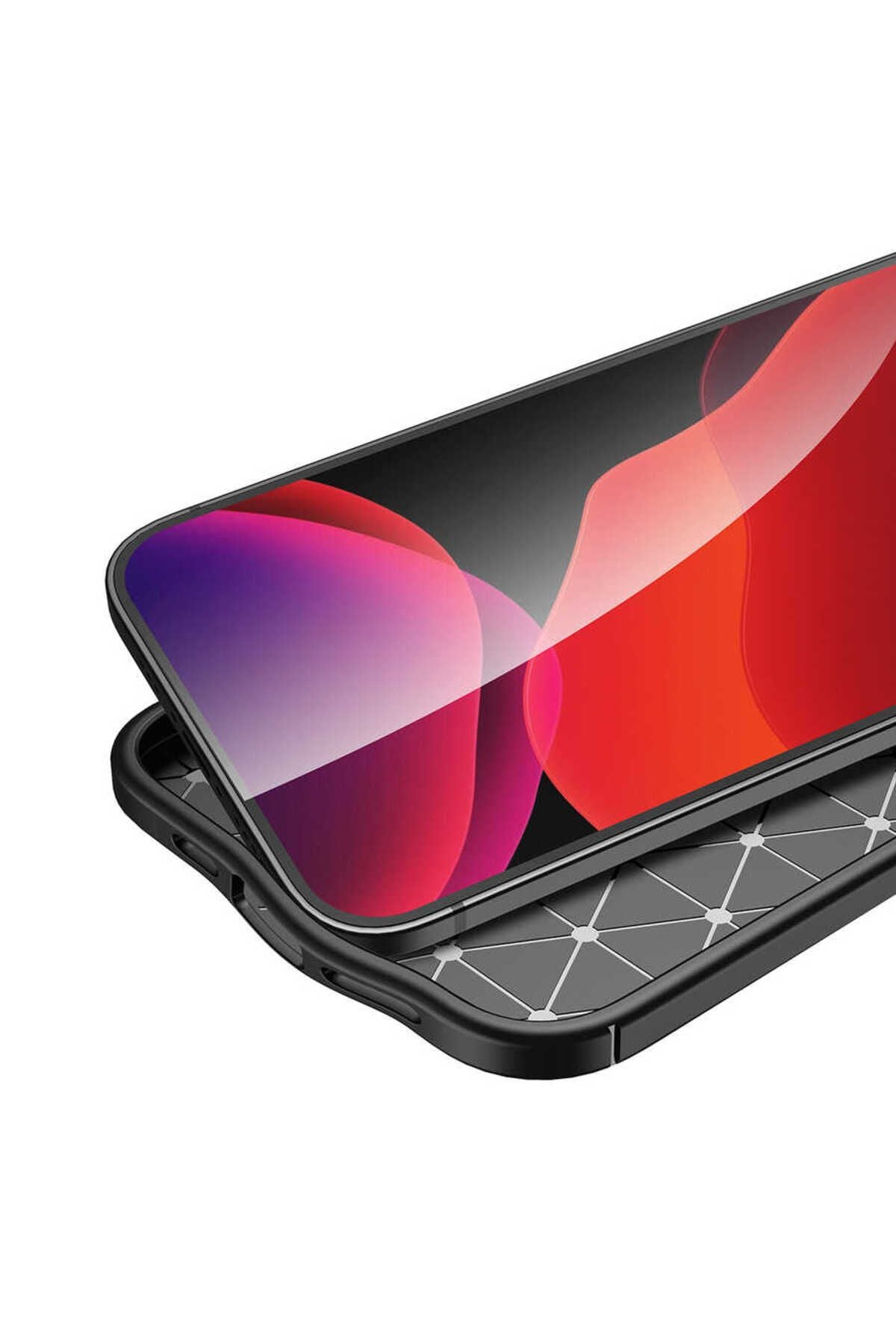 iPhone 14 Uyumlu Zore Niss Silikon Kılıf-Siyah