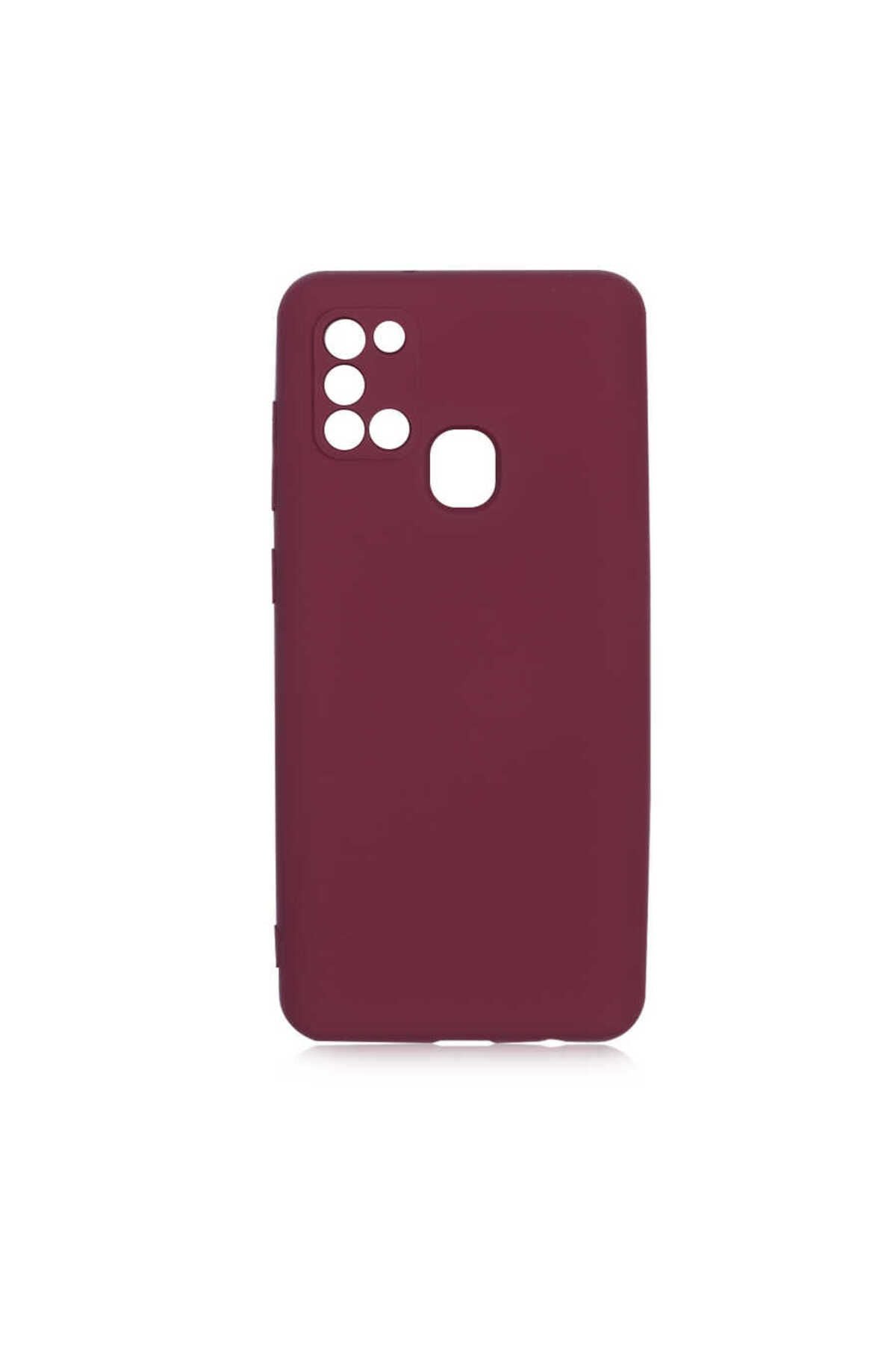 Galaxy A21S Kılıf Zore Mara Lansman Kapak - Turuncu