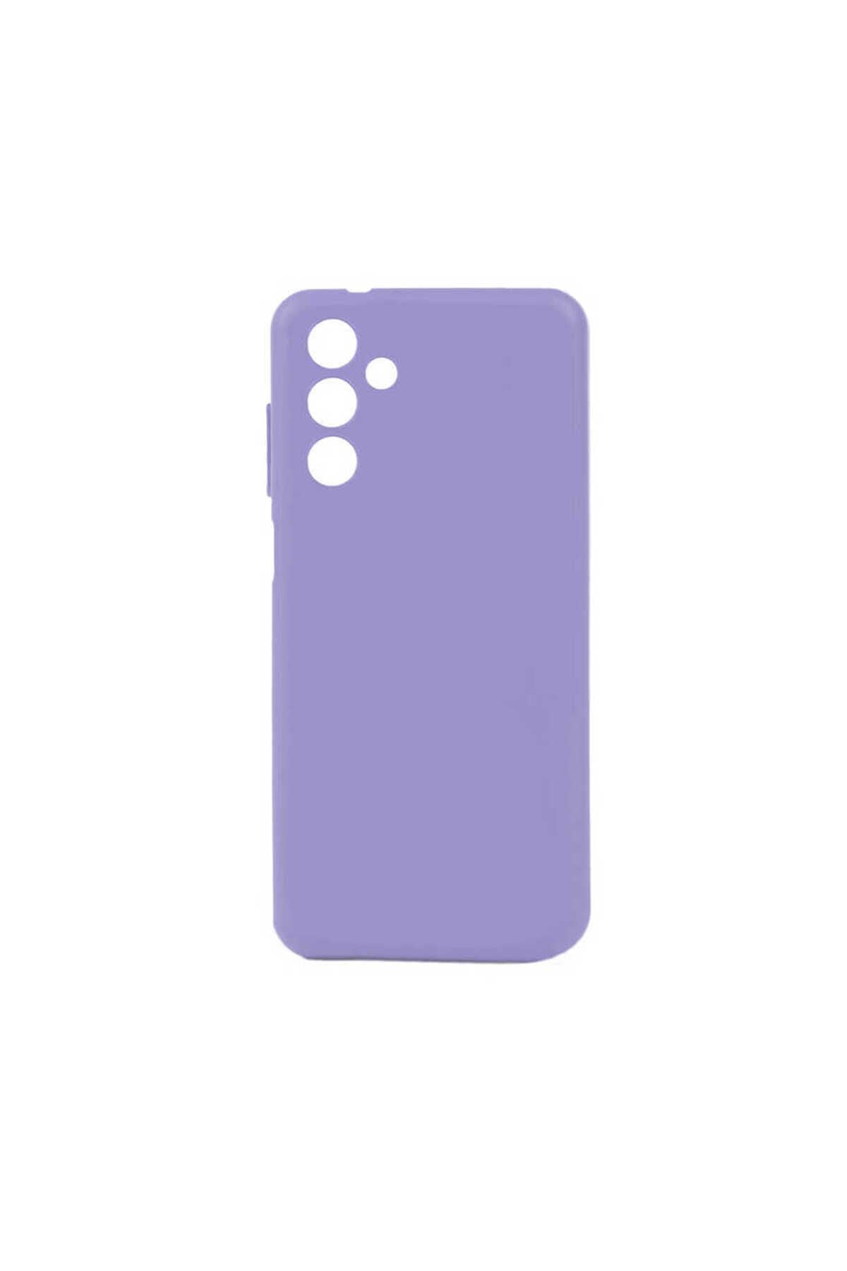 Galaxy A04S Kılıf Zore Biye Silikon - Mor