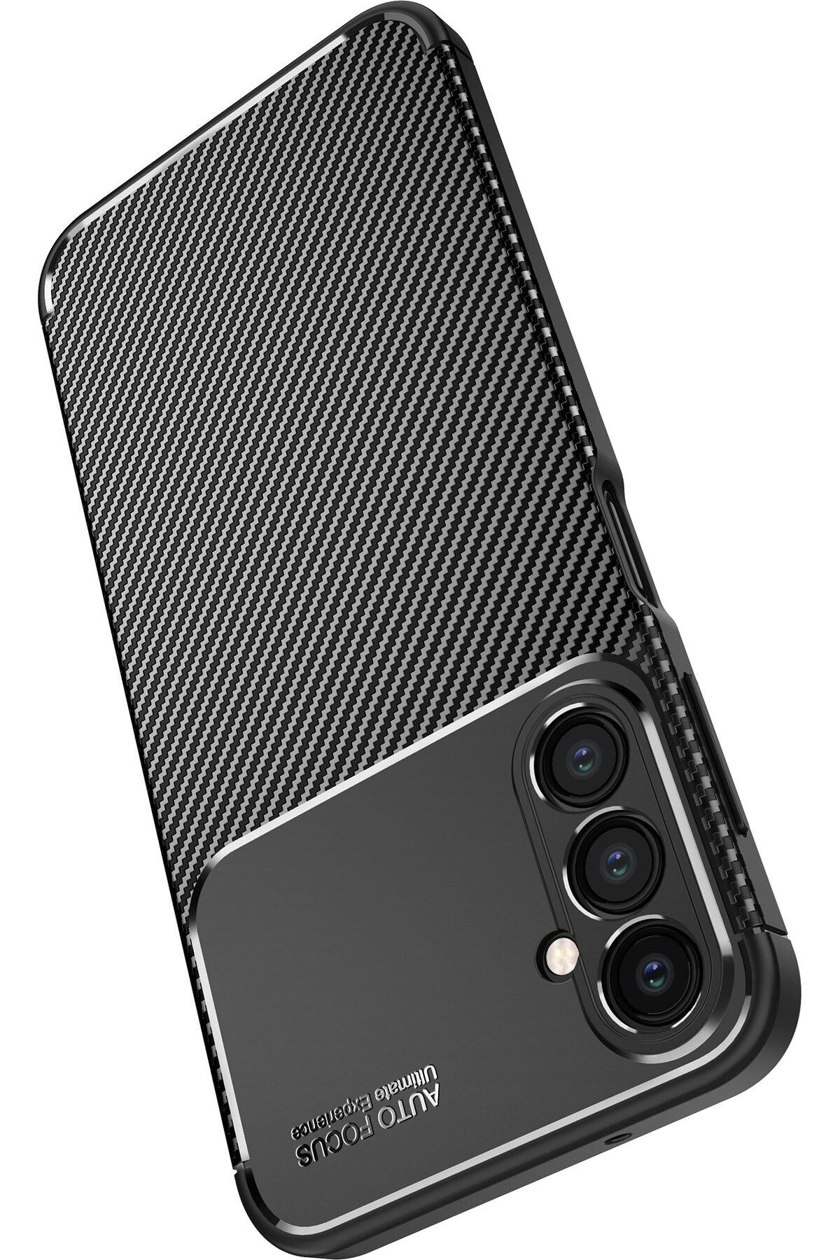 Galaxy A14 Kılıf Zore Negro Silikon Kapak - Siyah