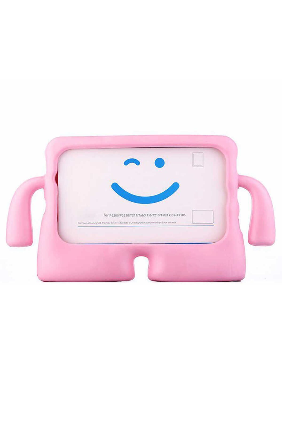 Galaxy Tab A8 10.5 SM-X200 (2021)  Uyumlu Zore iBuy Standlı Tablet Kılıf-Pembe Koyu