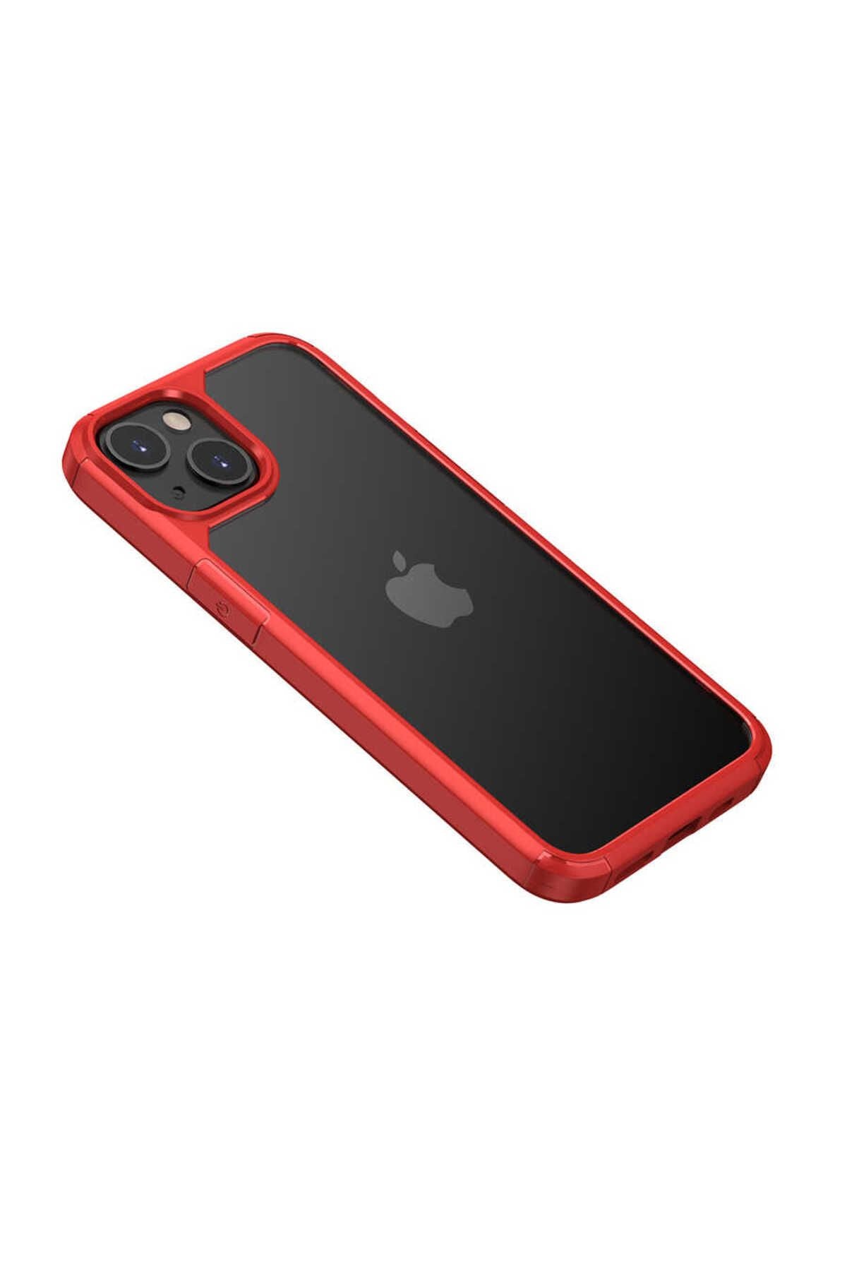 iPhone 13 Uyumlu Zore Roll Kılıf-Kırmızı