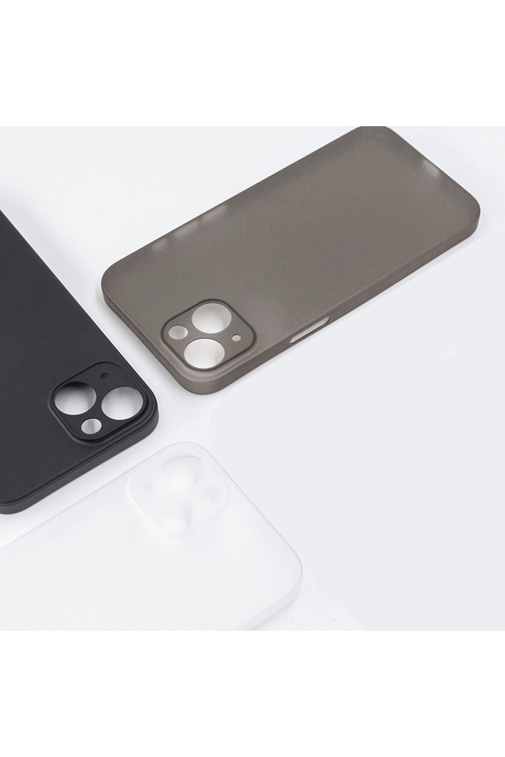 iPhone 14 Uyumlu Zore 1.Kalite PP Kılıf-Beyaz